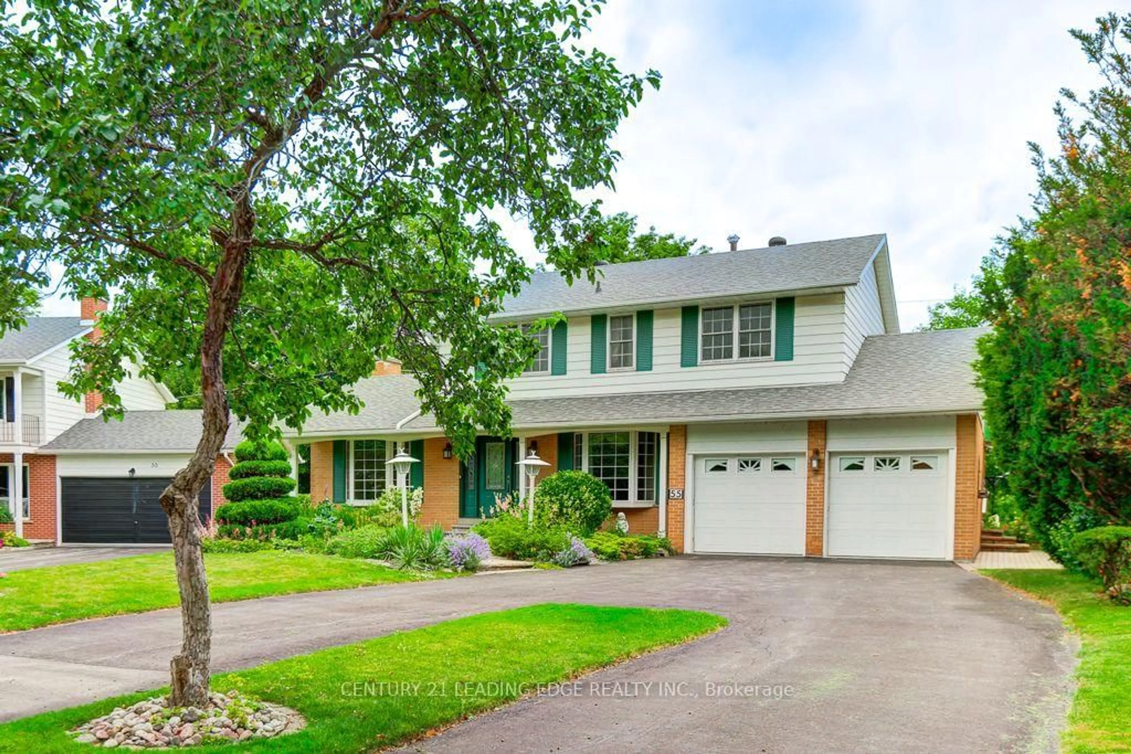 Home with brick exterior material, street for 55 Drakefield Rd, Markham Ontario L3P 1G8
