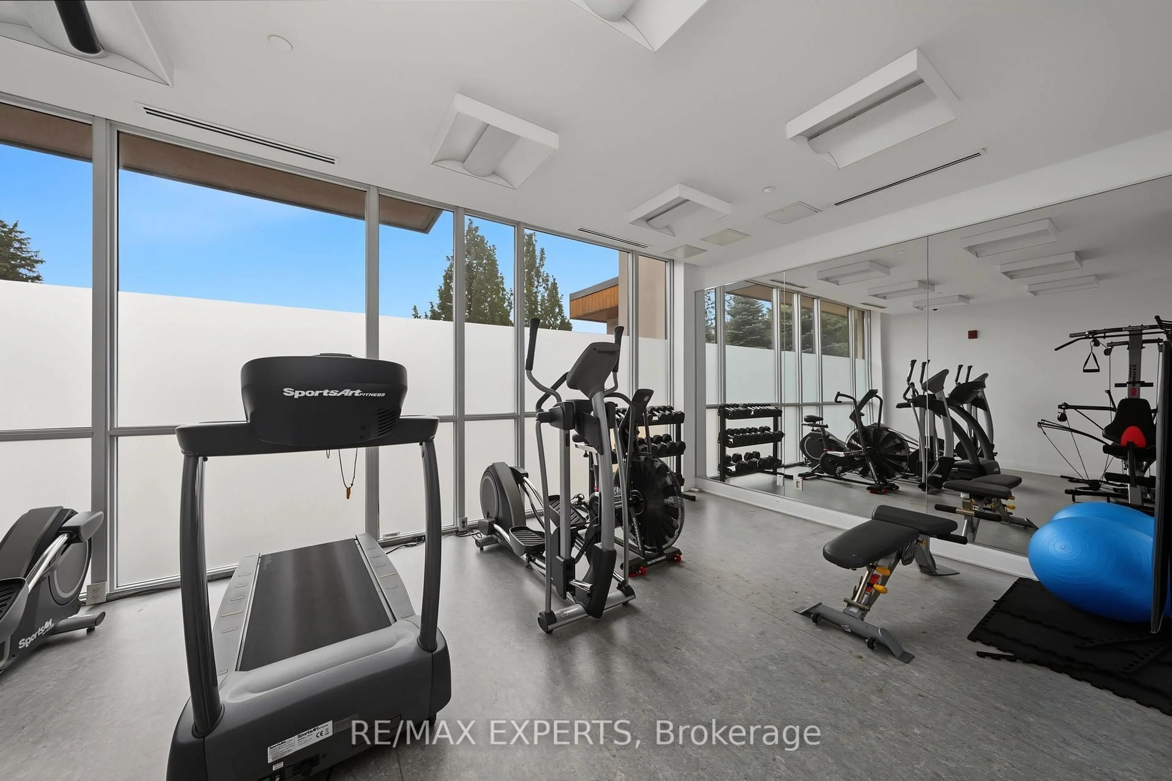Gym or fitness room for 4700 Highway 7 #414, Vaughan Ontario L4L 0B4