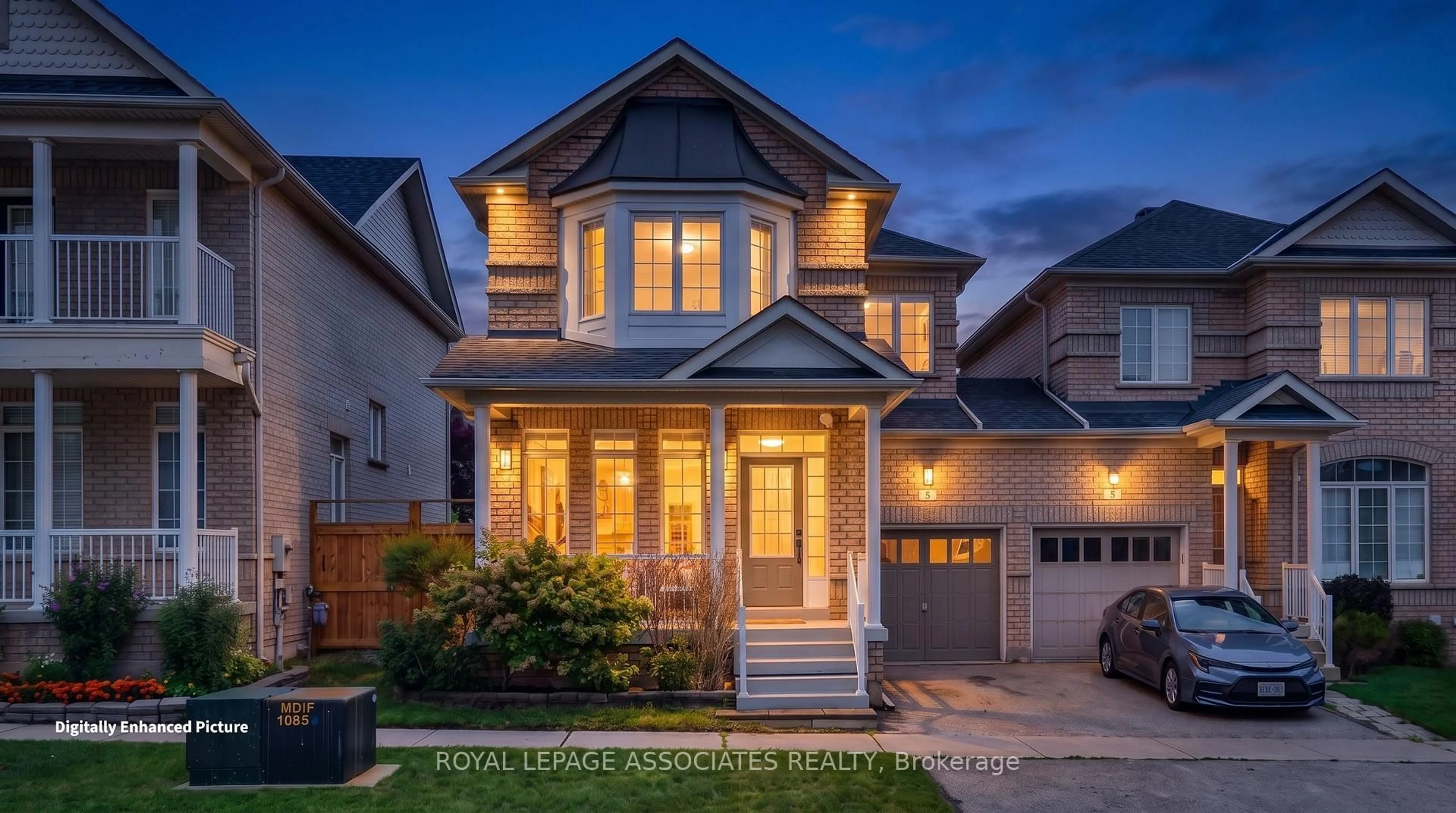 Home with brick exterior material, street for 6 Radmore Pl, Markham Ontario L6B 0G7