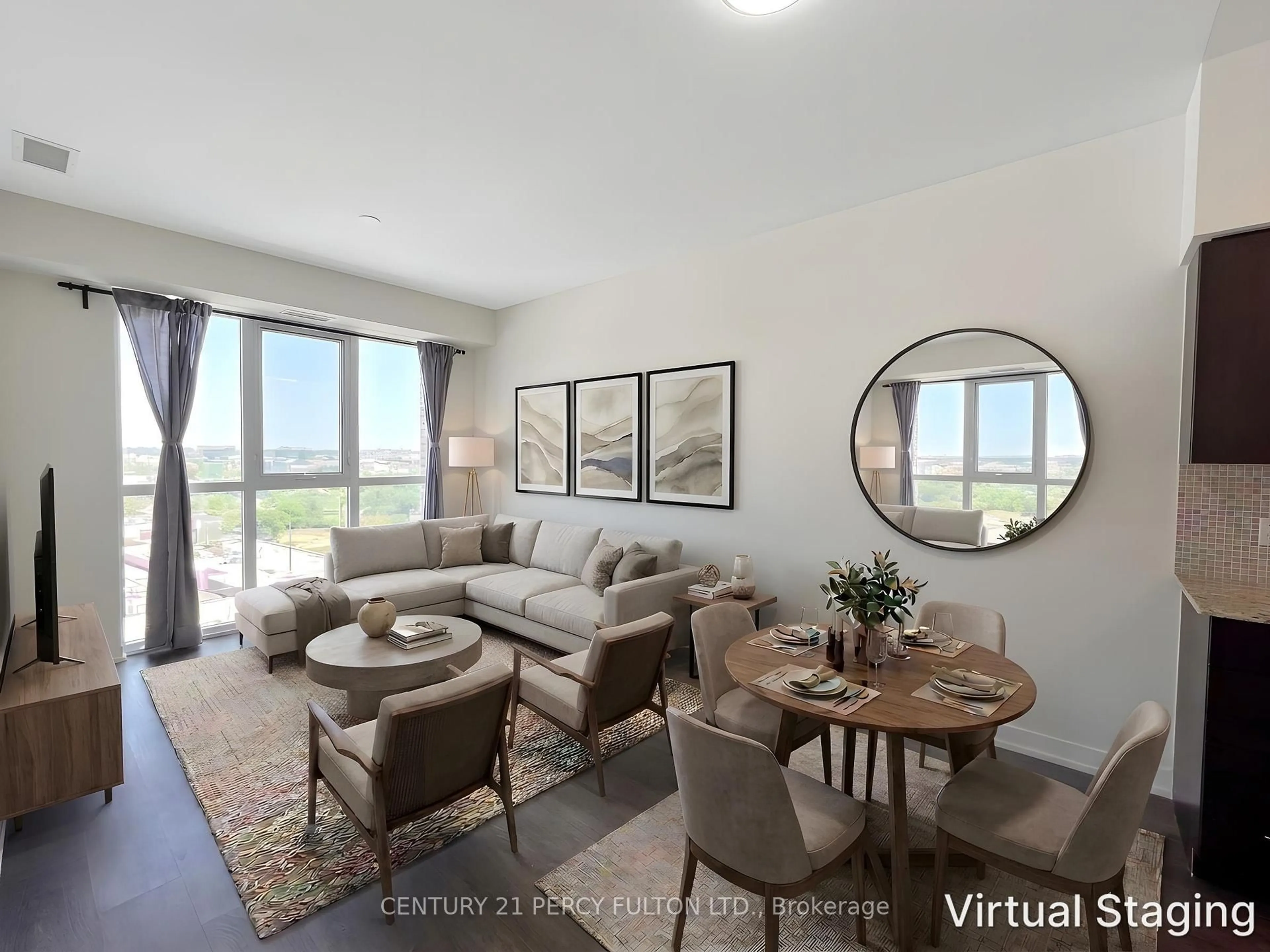 Living room with furniture, unknown for 9560 Markham Rd #910, Markham Ontario L6E 0N6