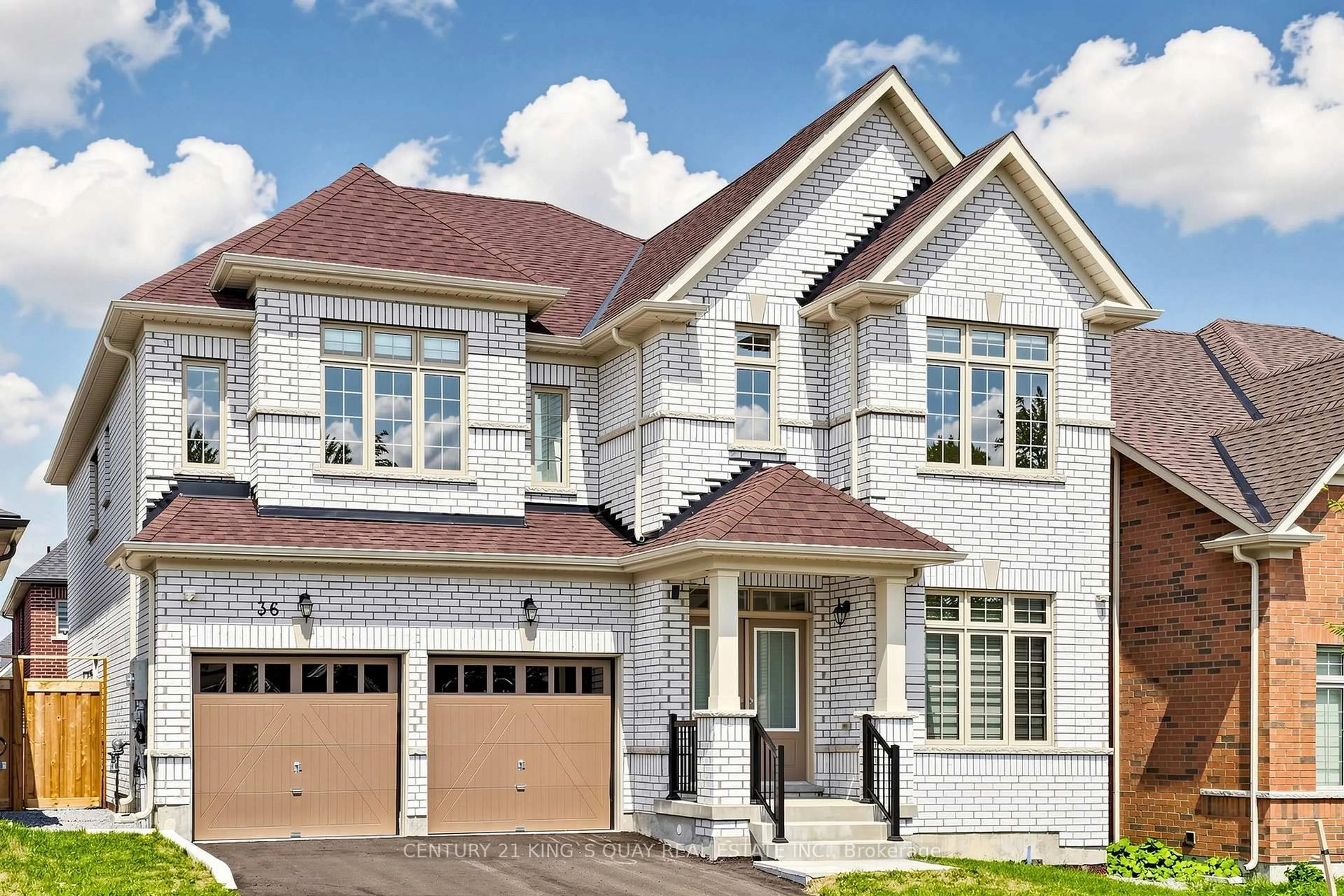 Home with brick exterior material, street for 36 Bostock Dr, Georgina Ontario L4P 0S5