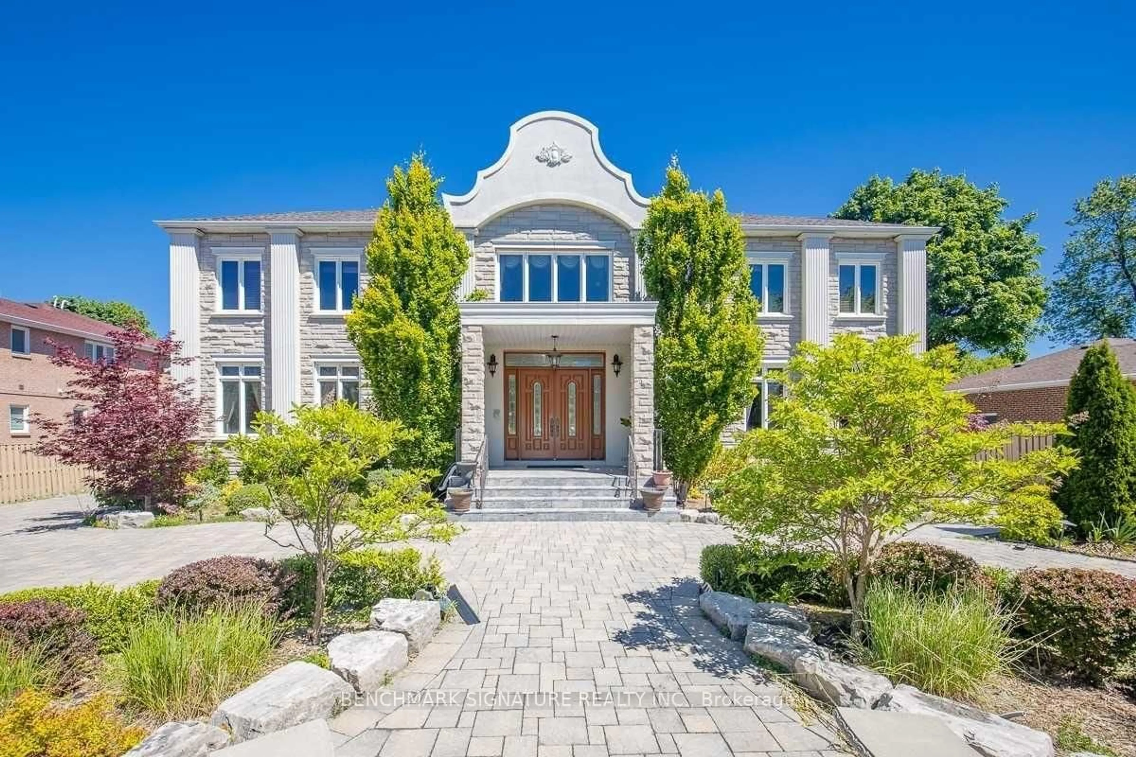 Home with brick exterior material, street for 4572 14th Ave, Markham Ontario L3S 3K6