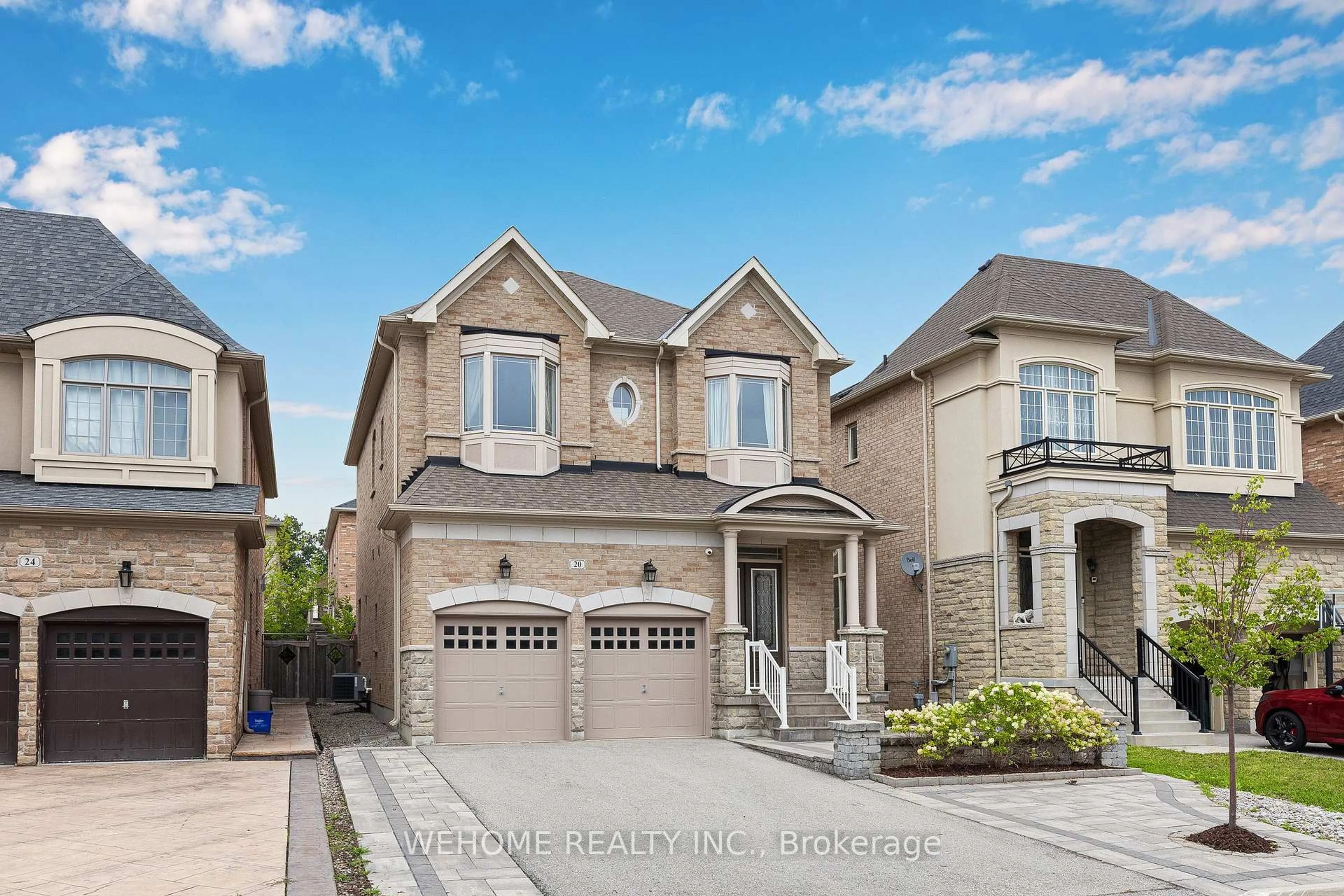 Home with brick exterior material, street for 20 Gallant Pl, Vaughan Ontario L4L 1A6