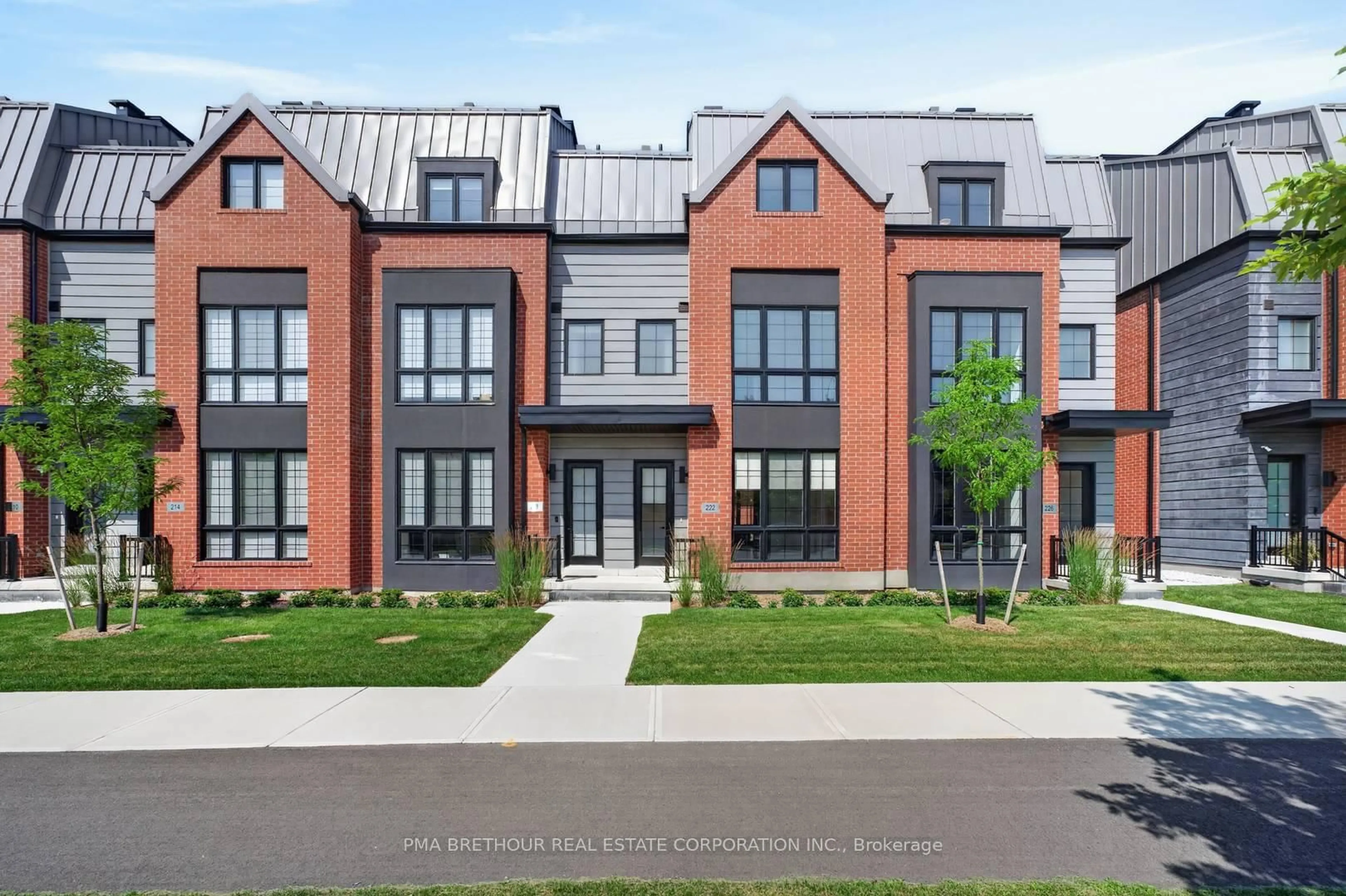 Home with brick exterior material, street for 222 Atkinson Ave, Vaughan Ontario L4J 4R3