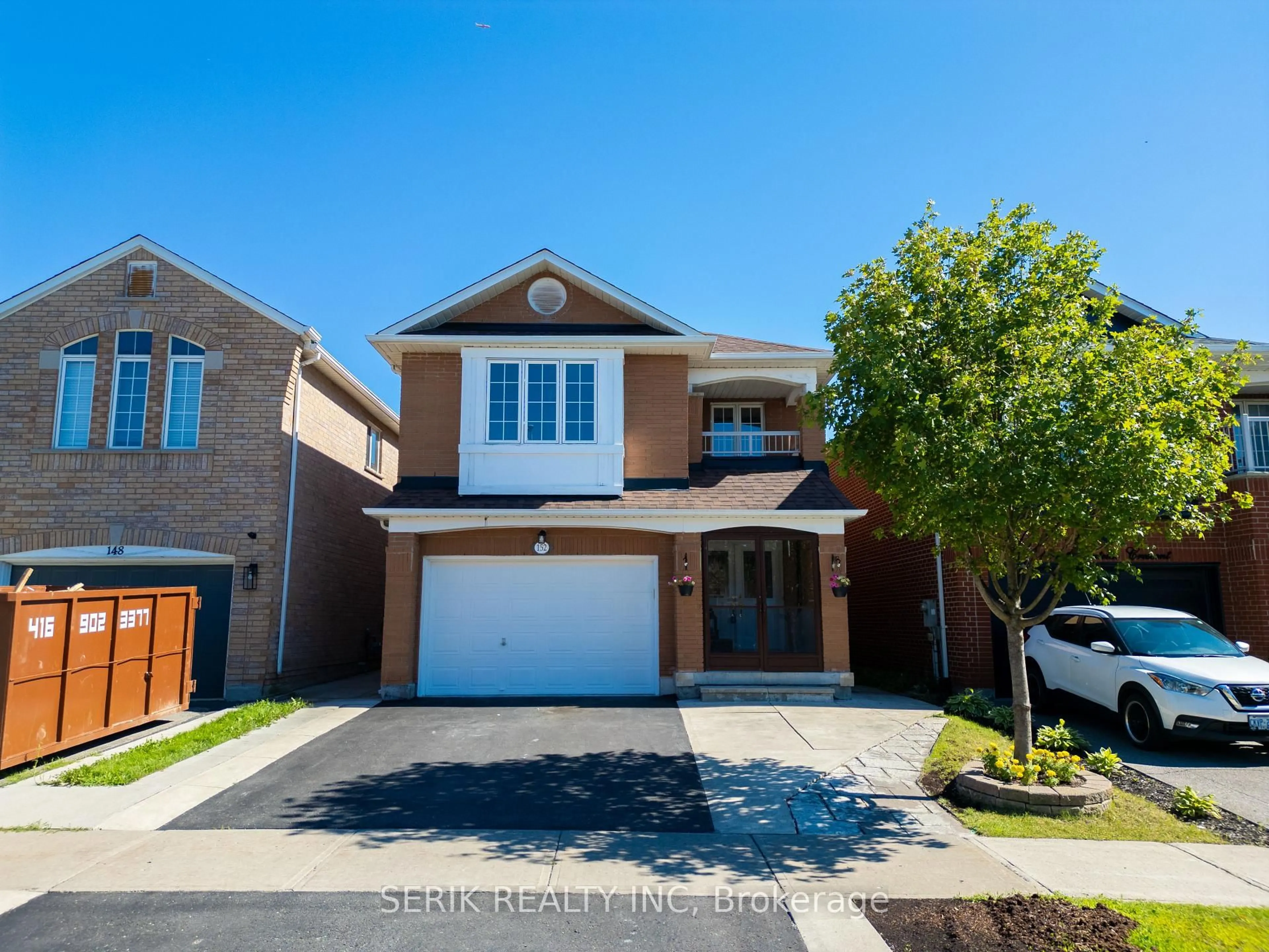 Home with brick exterior material, street for 152 Monteith Cres, Vaughan Ontario L6A 3M8