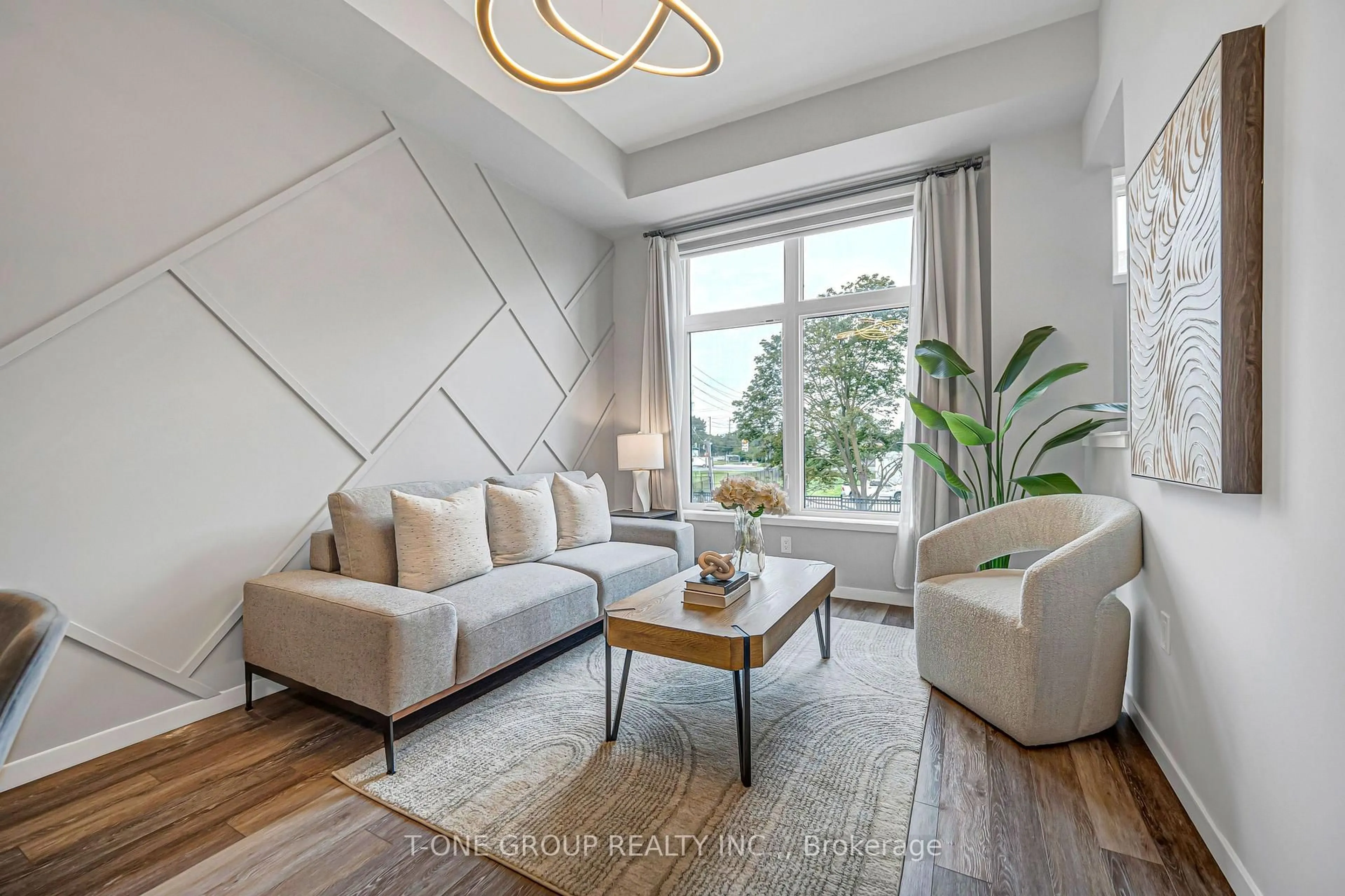 Living room with furniture, unknown for 5 Armillo Pl, Markham Ontario L6E 0V4
