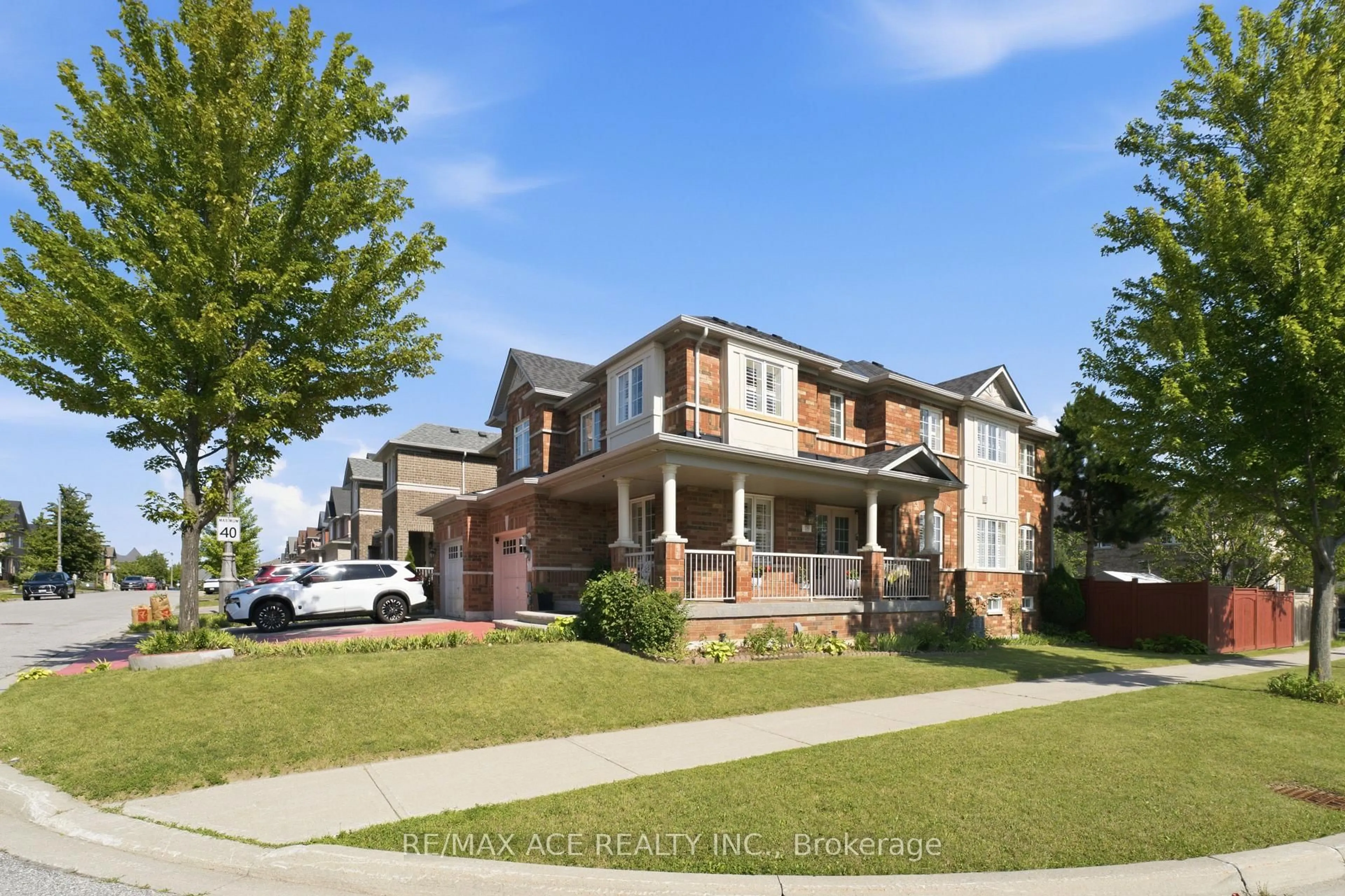 Home with brick exterior material, street for 58 Andriana Cres, Markham Ontario L6B 0C9