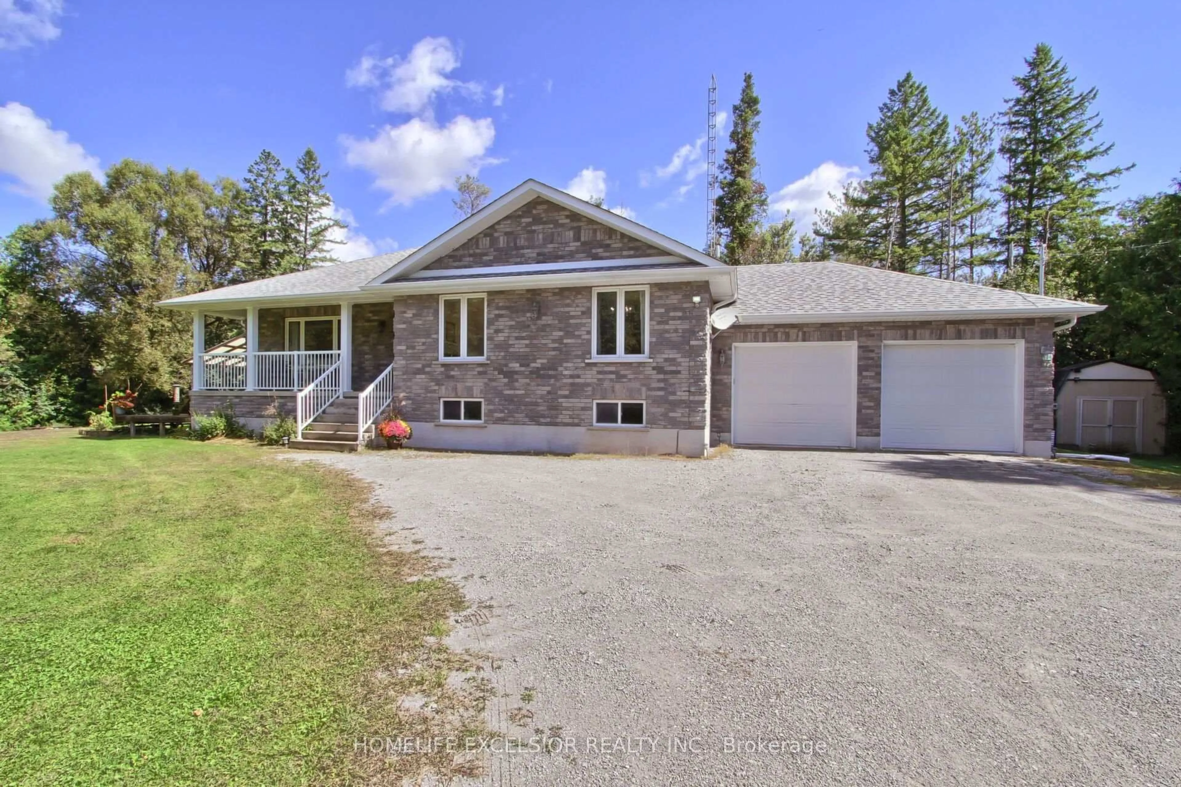 A pic from outside/outdoor area/front of a property/back of a property/a pic from drone, street for 22823 Weirs Sdrd, Georgina Ontario L0E 1N0