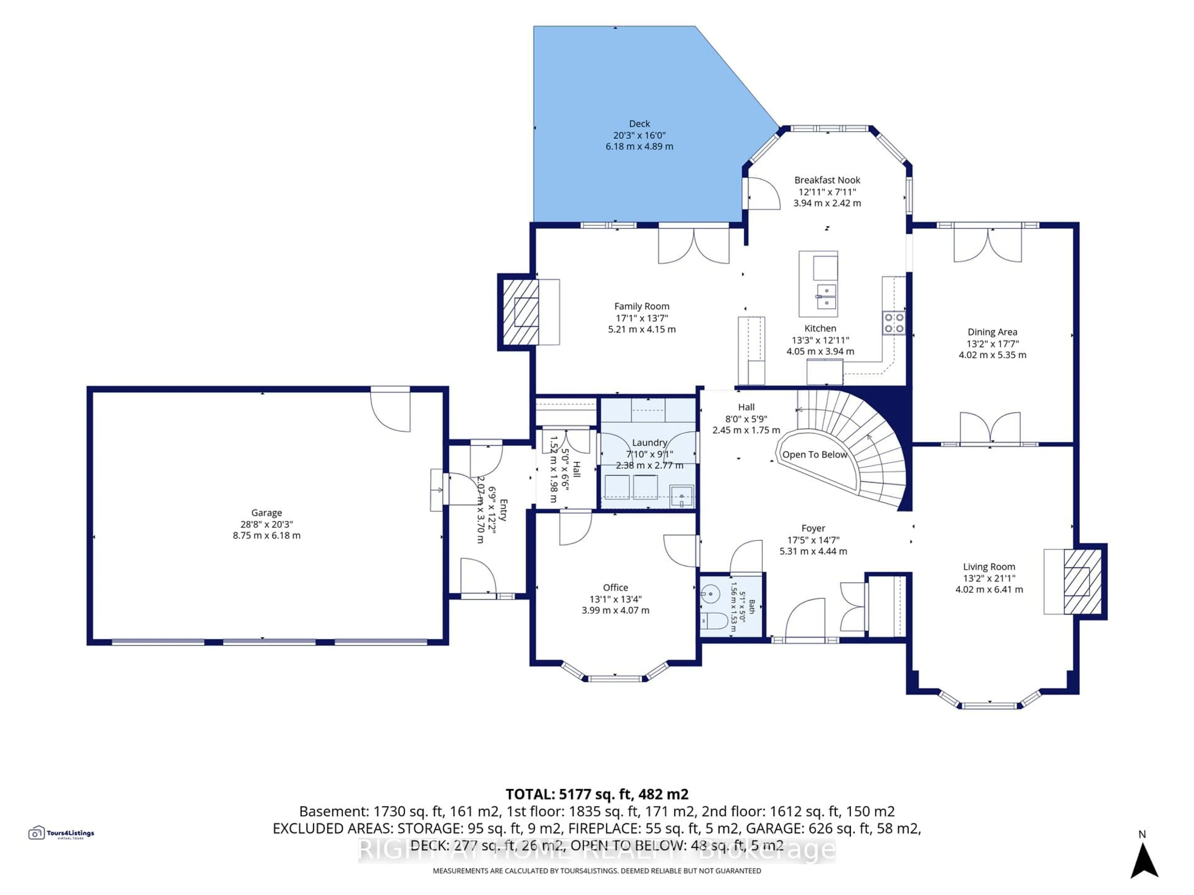Floor plan for 9 Glenridge Dr, Markham Ontario L6C 1A2