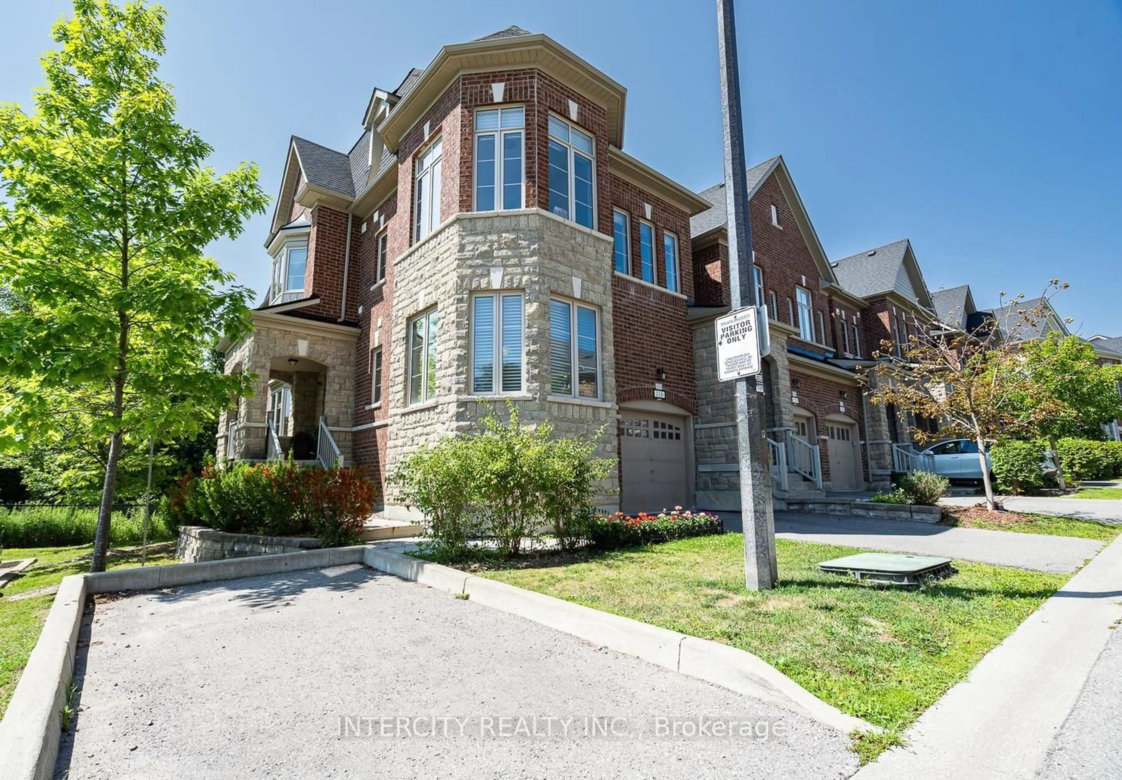 Home with brick exterior material, street for 1331 Major Mackenzie Dr #116, Vaughan Ontario L6A 4W4