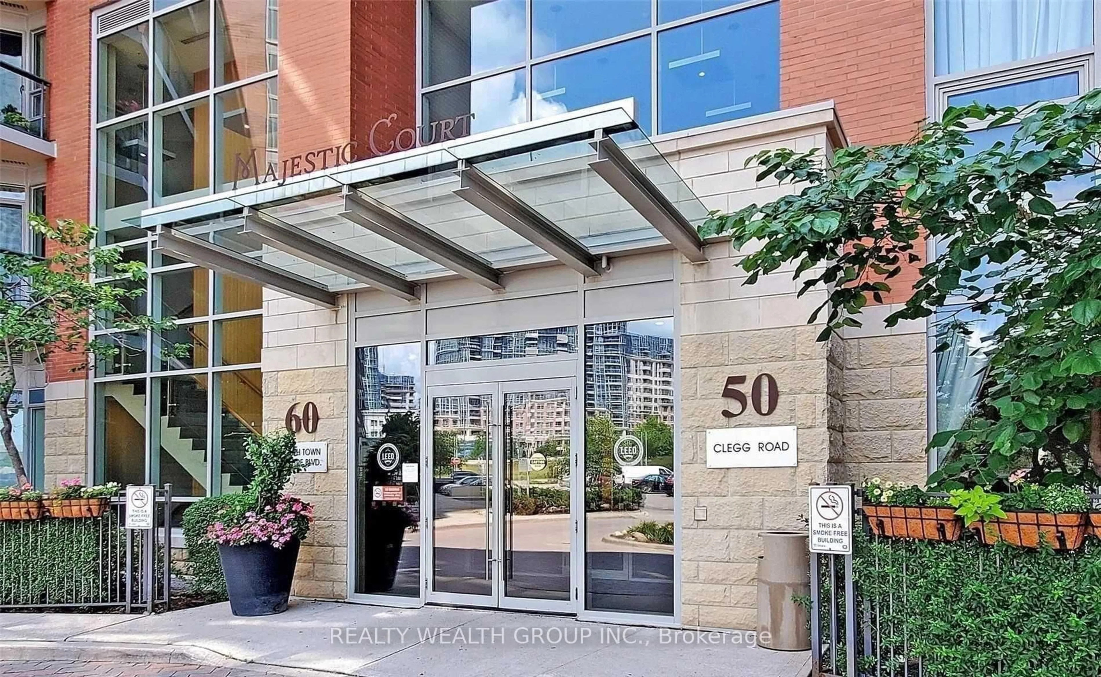 Indoor foyer for 50 Clegg Rd #822, Markham Ontario L6G 0C6