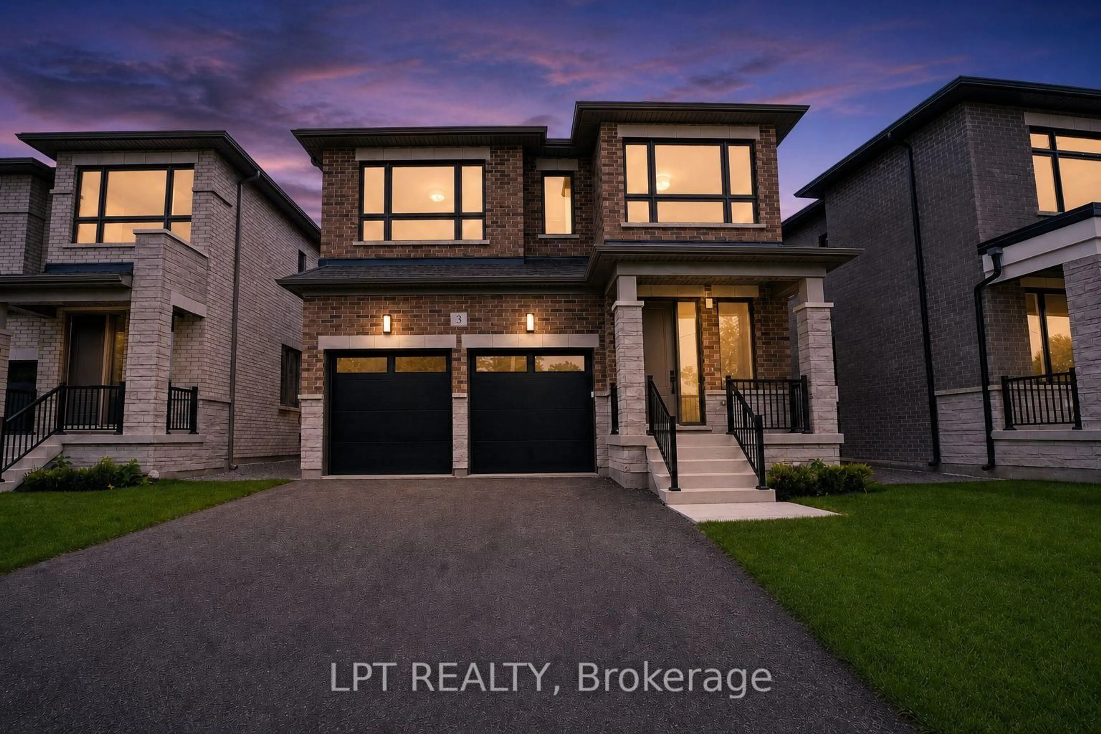 Home with brick exterior material, street for 3 Richmond Park Dr, Georgina Ontario L4P 0H2