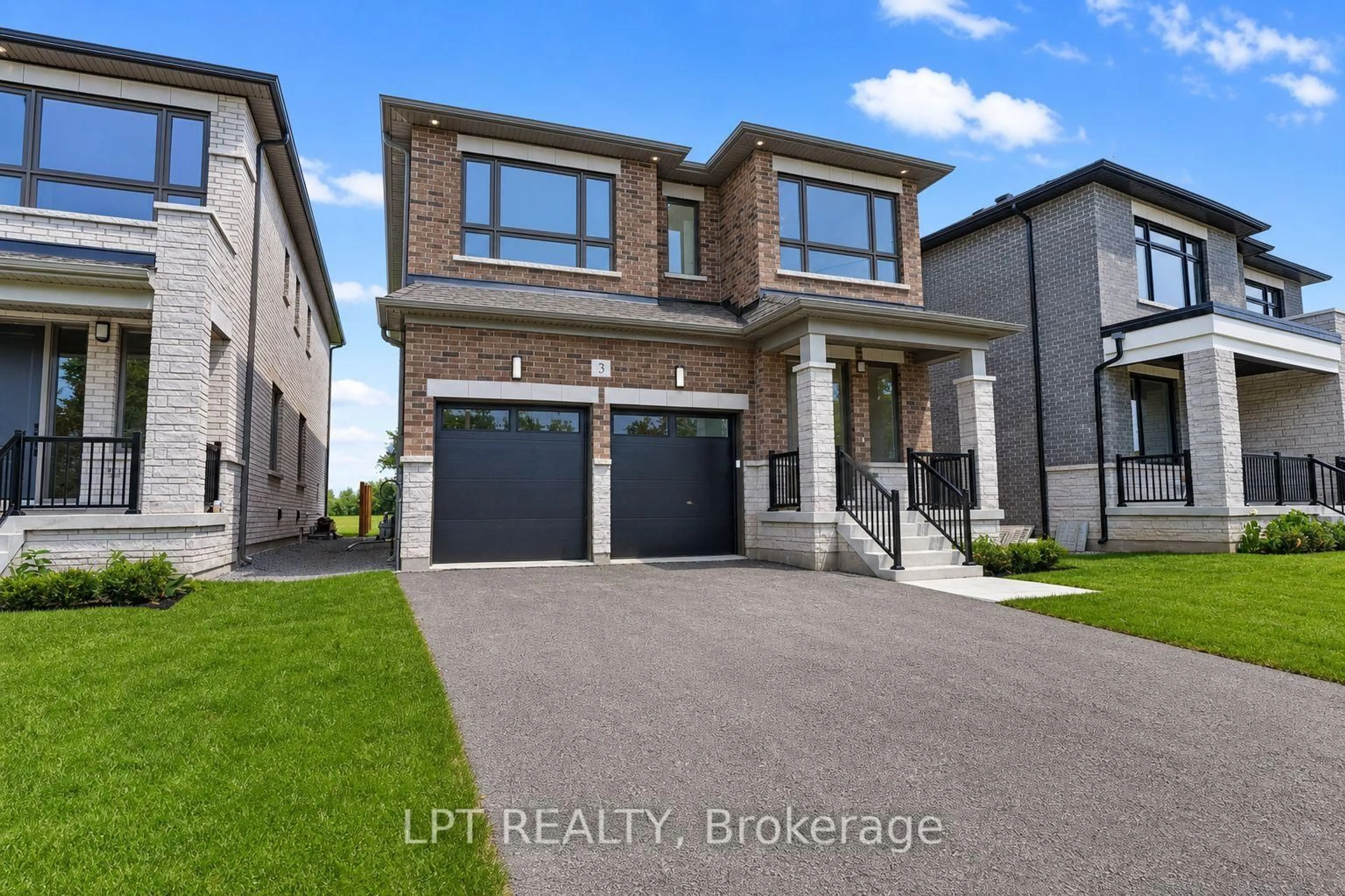 Home with brick exterior material, street for 3 Richmond Park Dr, Georgina Ontario L4P 0H2