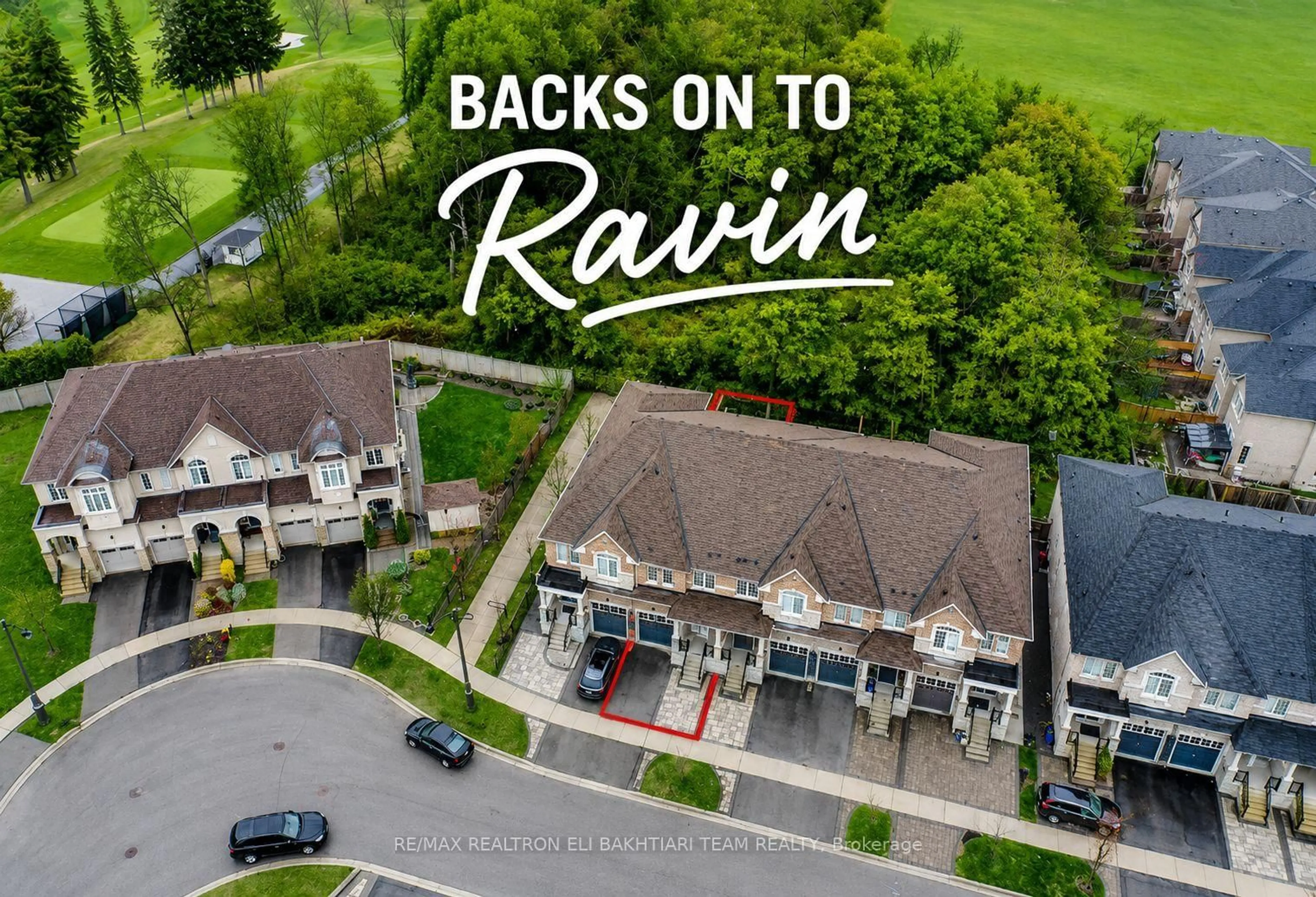 A pic from outside/outdoor area/front of a property/back of a property/a pic from drone, unknown for 96 Port Arthur Cres, Richmond Hill Ontario L4E 0Z9