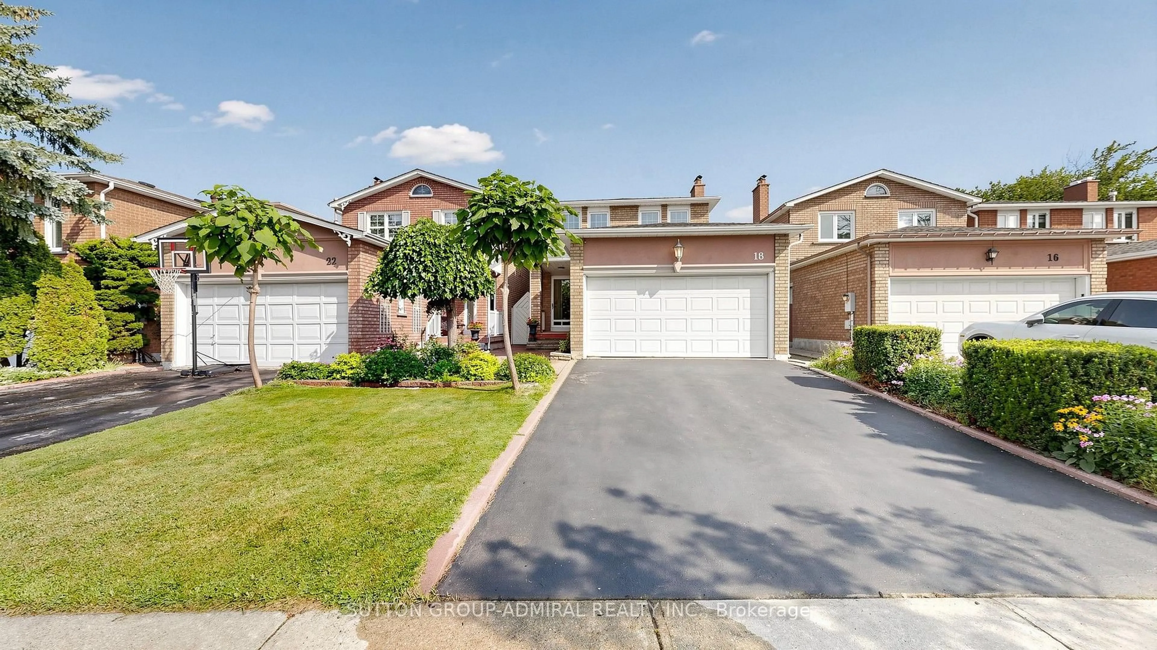 Home with brick exterior material, street for 18 Richbell St, Vaughan Ontario L4J 5W4