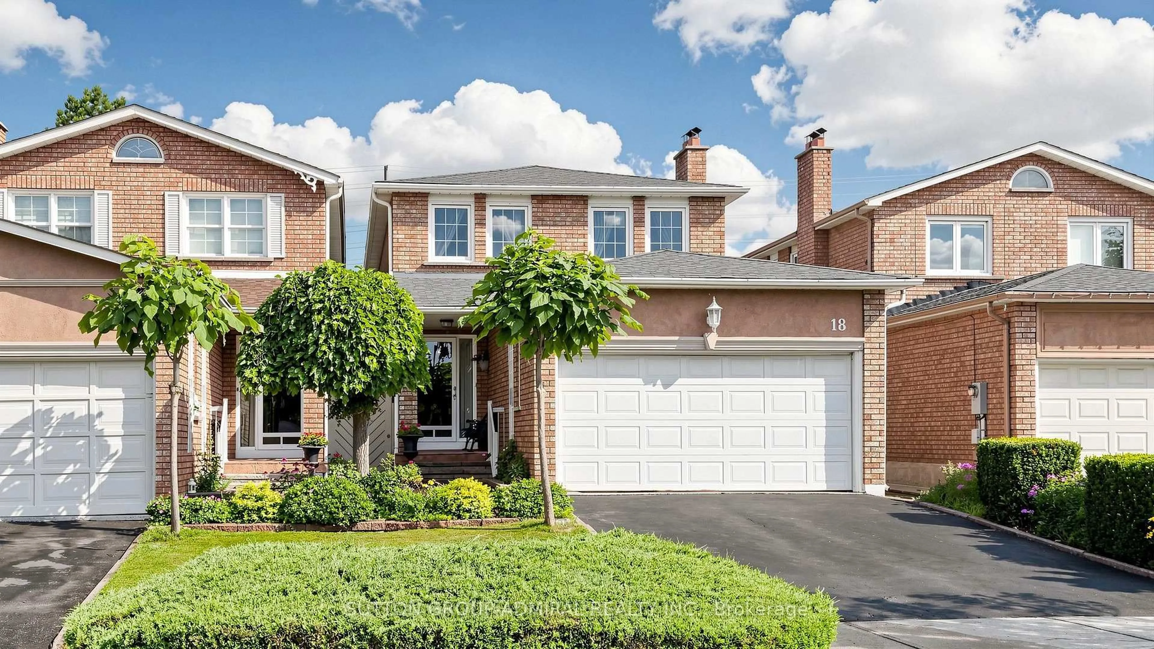 Home with brick exterior material, street for 18 Richbell St, Vaughan Ontario L4J 5W4