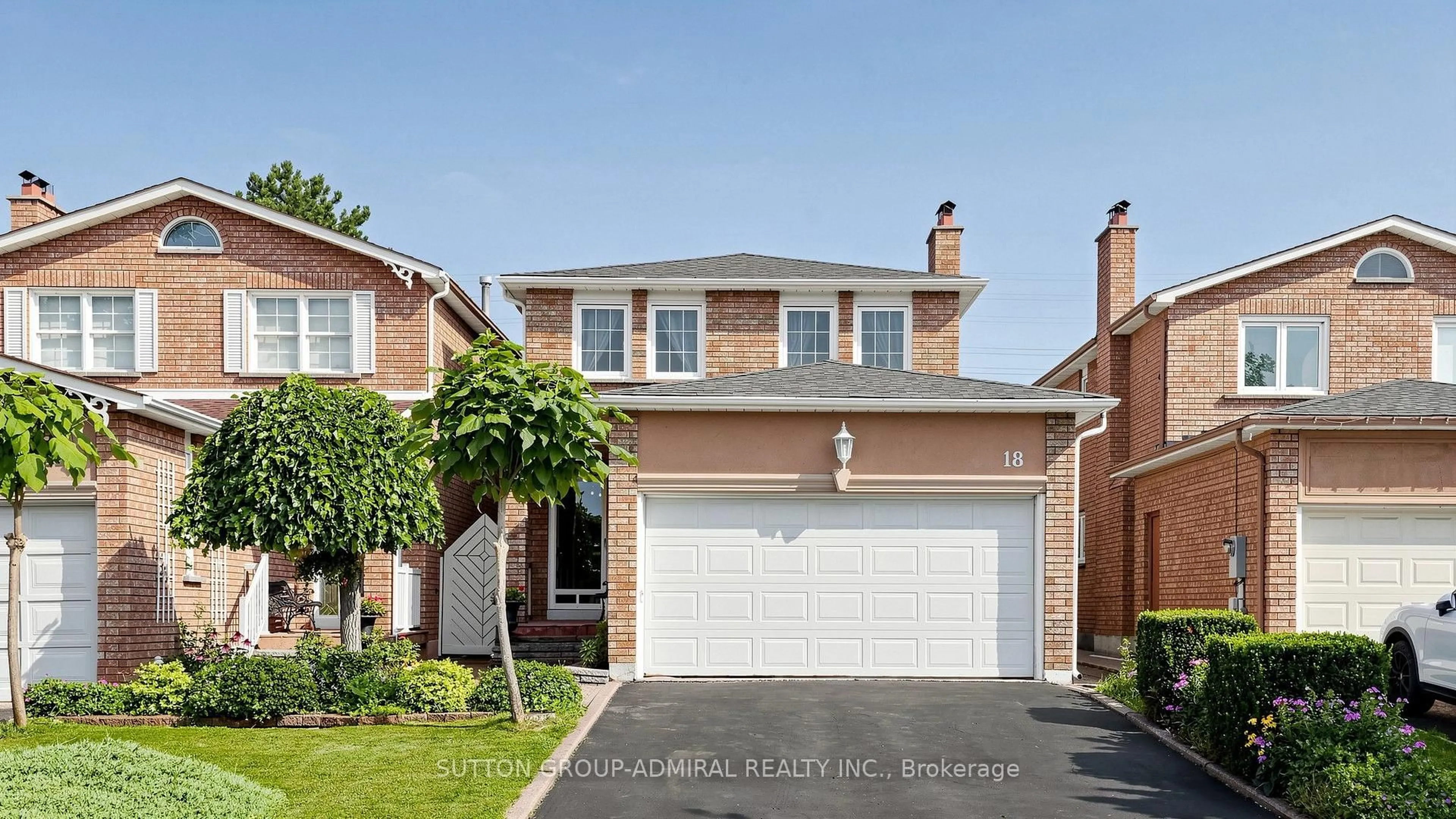 Home with brick exterior material, street for 18 Richbell St, Vaughan Ontario L4J 5W4