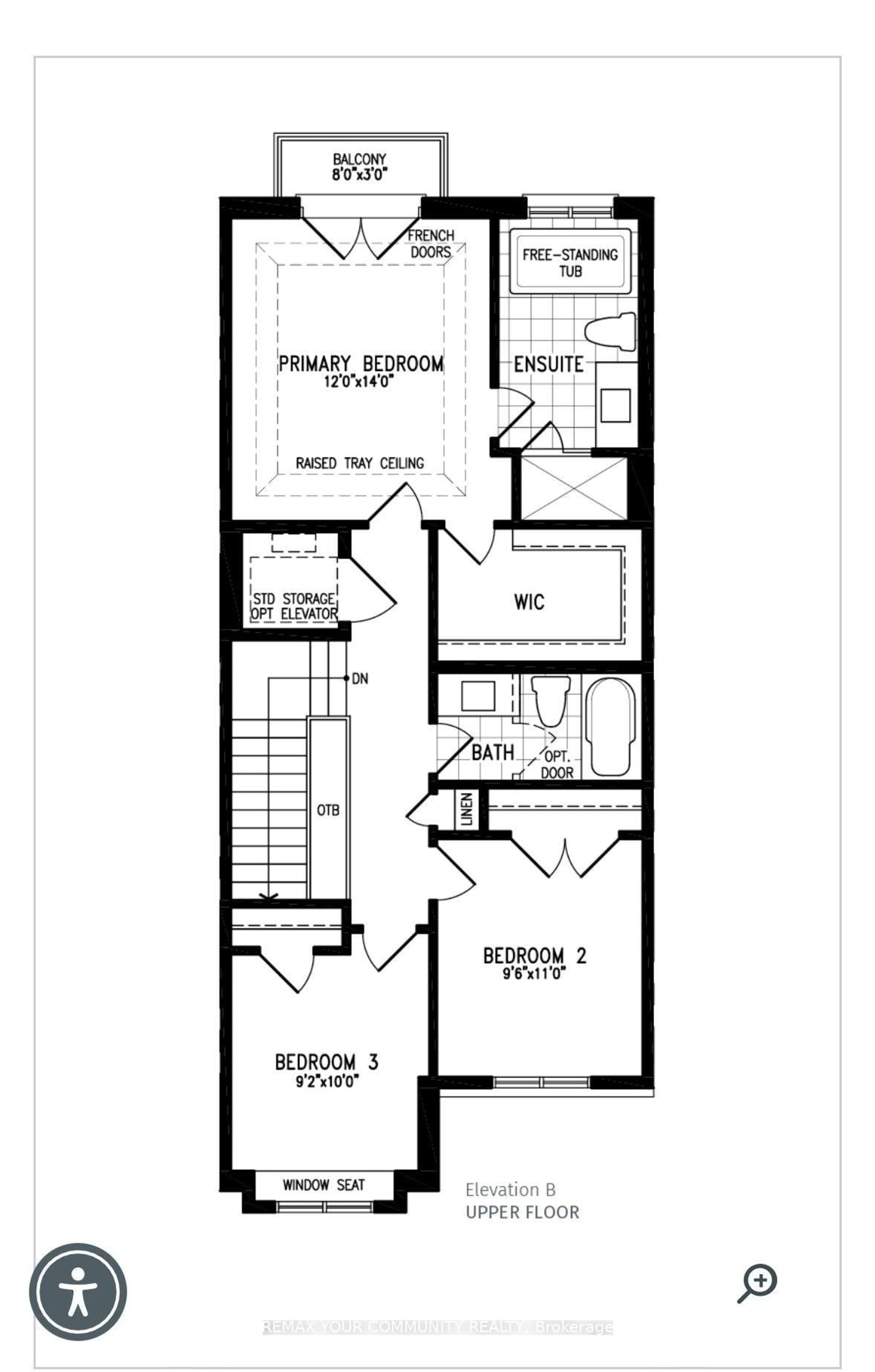 Floor plan for 57 Donnacona Dr, Vaughan Ontario L4H 0Y6