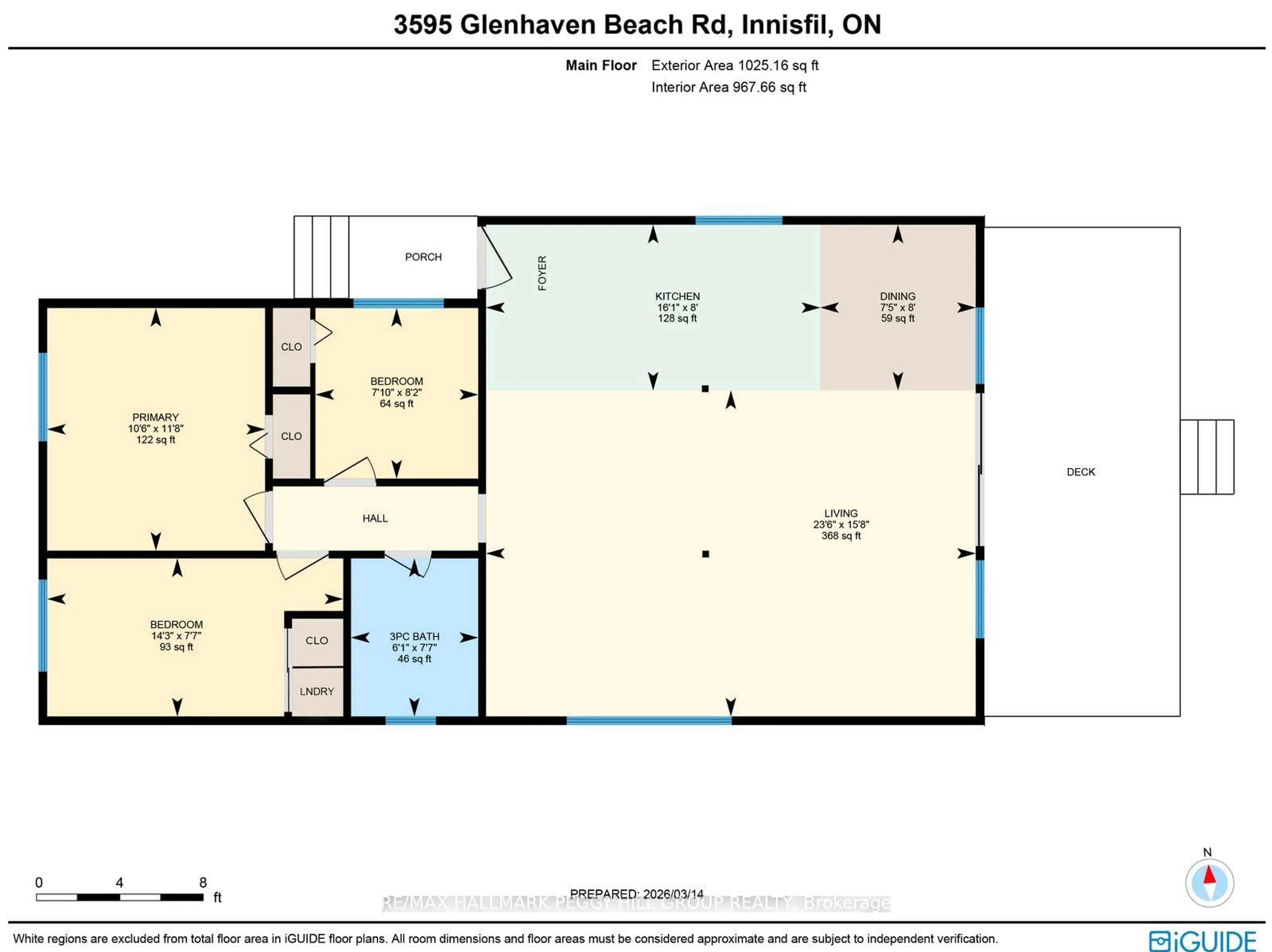 Floor plan for 3595 Glenhaven Beach Rd, Innisfil Ontario L9S 2Z2