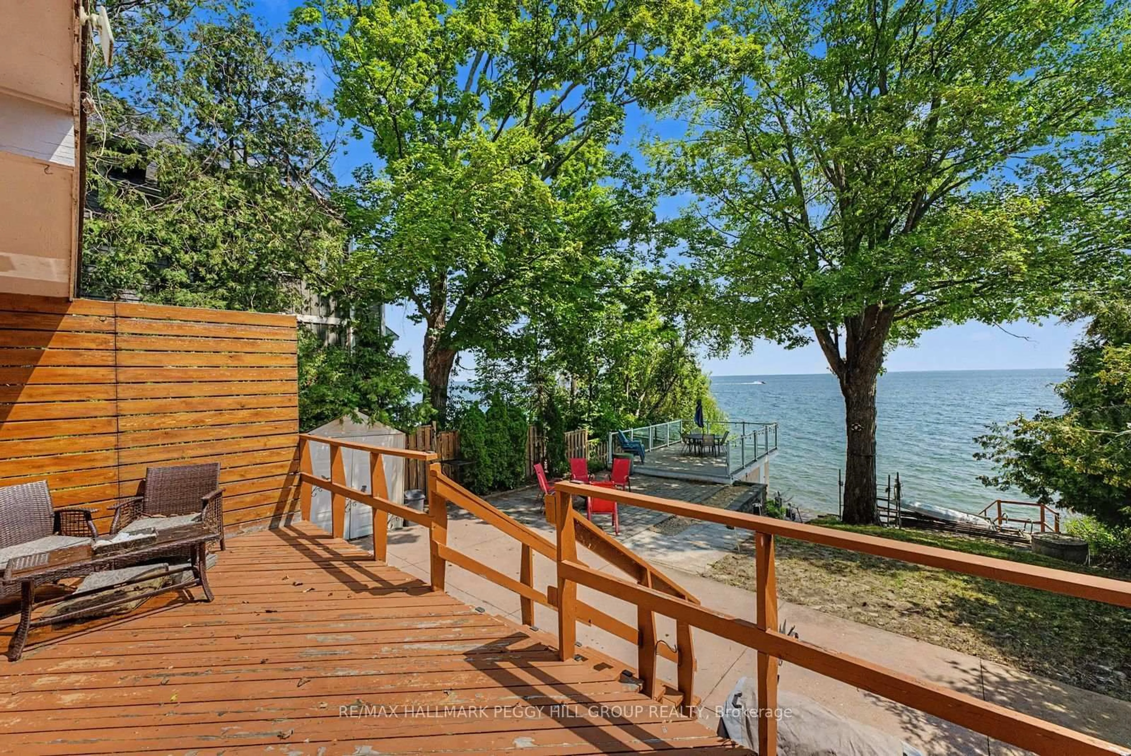 Patio, water/lake/river/ocean view for 3595 Glenhaven Beach Rd, Innisfil Ontario L9S 2Z2
