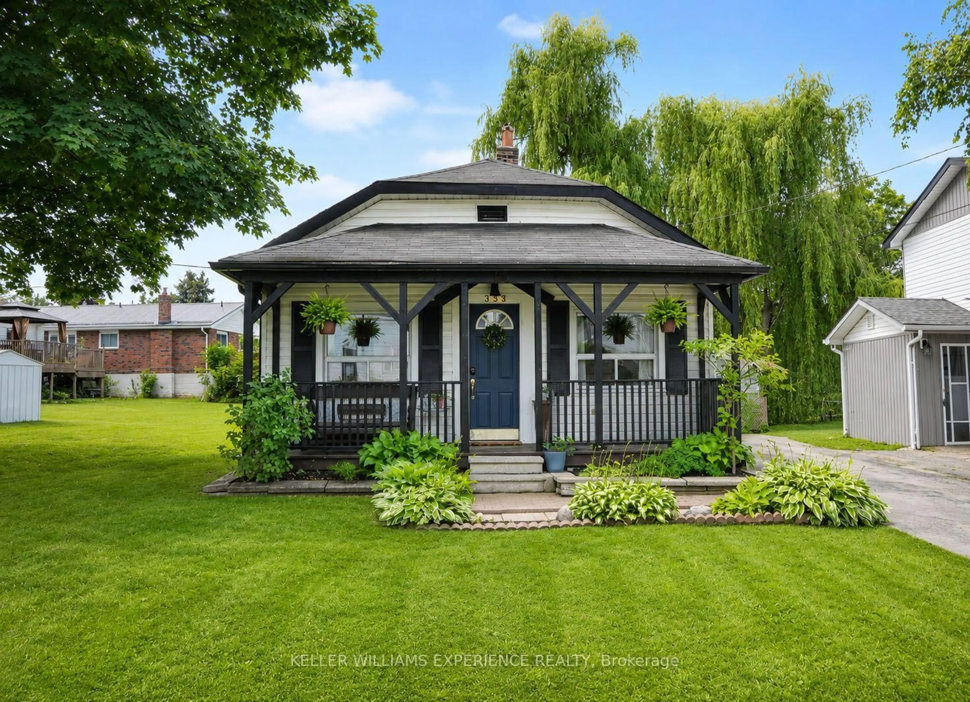 Home with vinyl exterior material, street for 353 Church St, Brock Ontario L0K 1A0