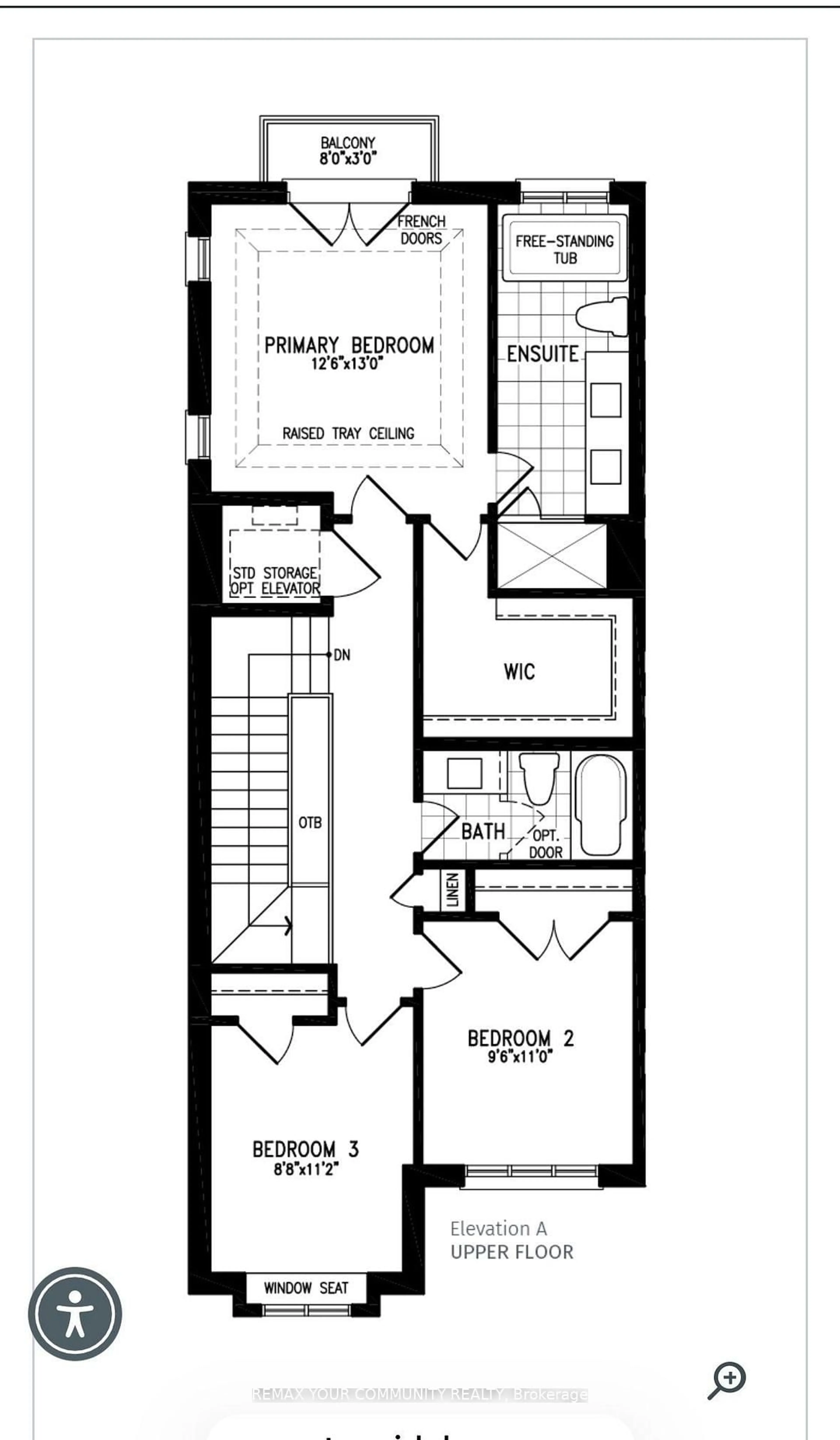 Floor plan for 61 Donnacona Dr, Vaughan Ontario L4H 0Y6