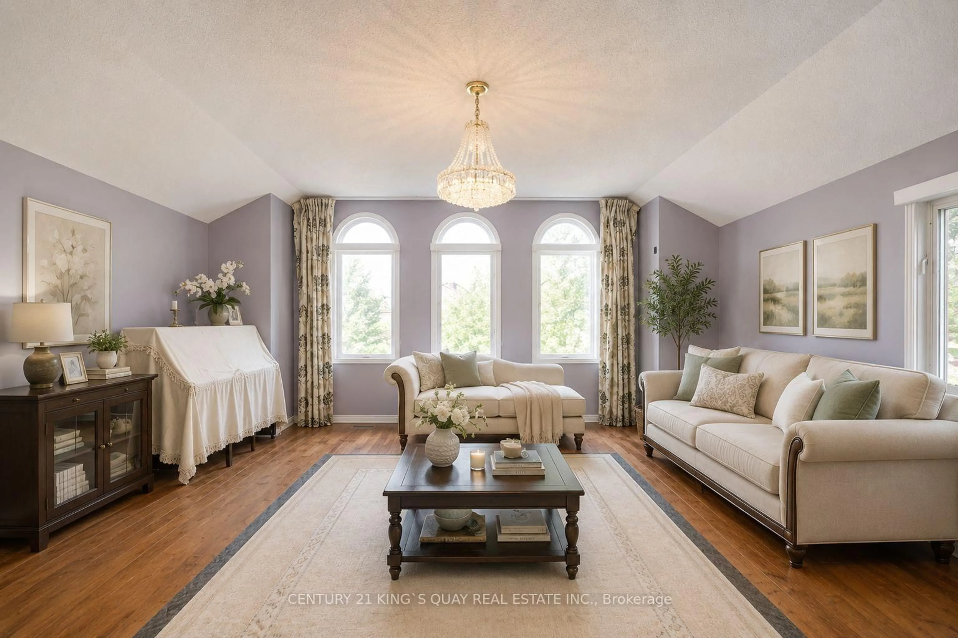 Living room with furniture, unknown for 25 Westmoreland Crt, Markham Ontario L3R 8L9