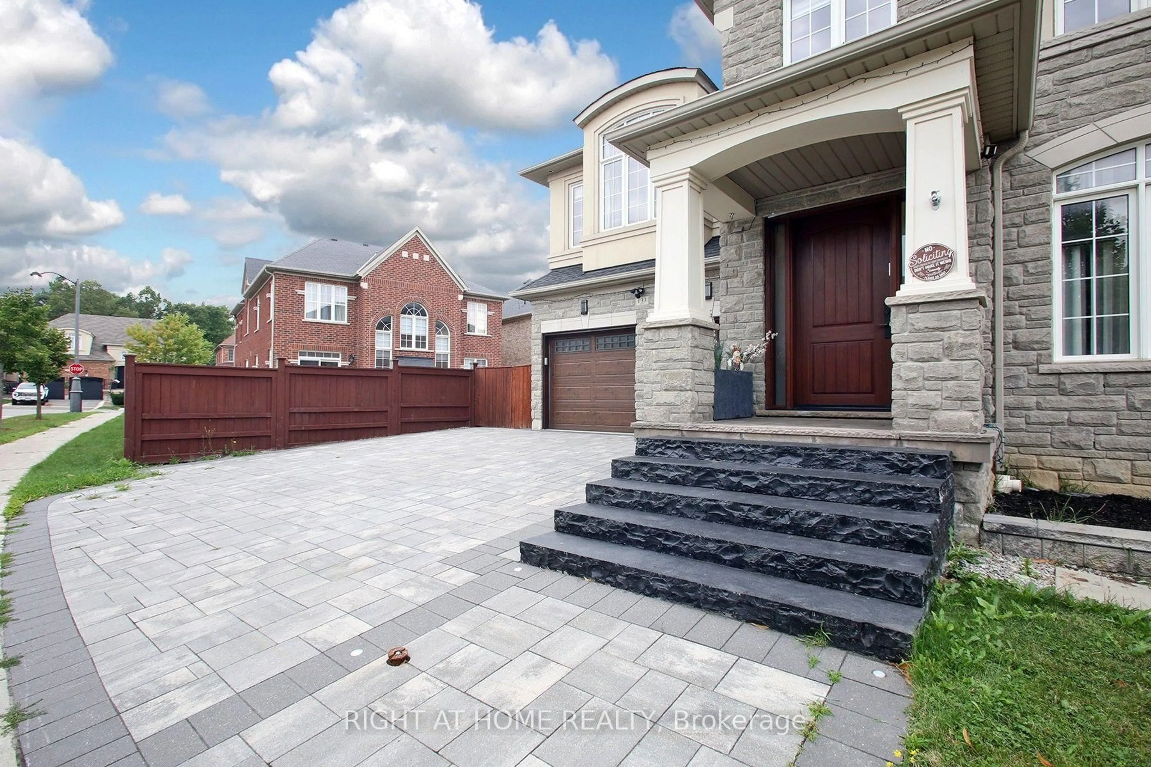 Home with brick exterior material, street for 133 Woodville Dr, Vaughan Ontario L6A 4K4