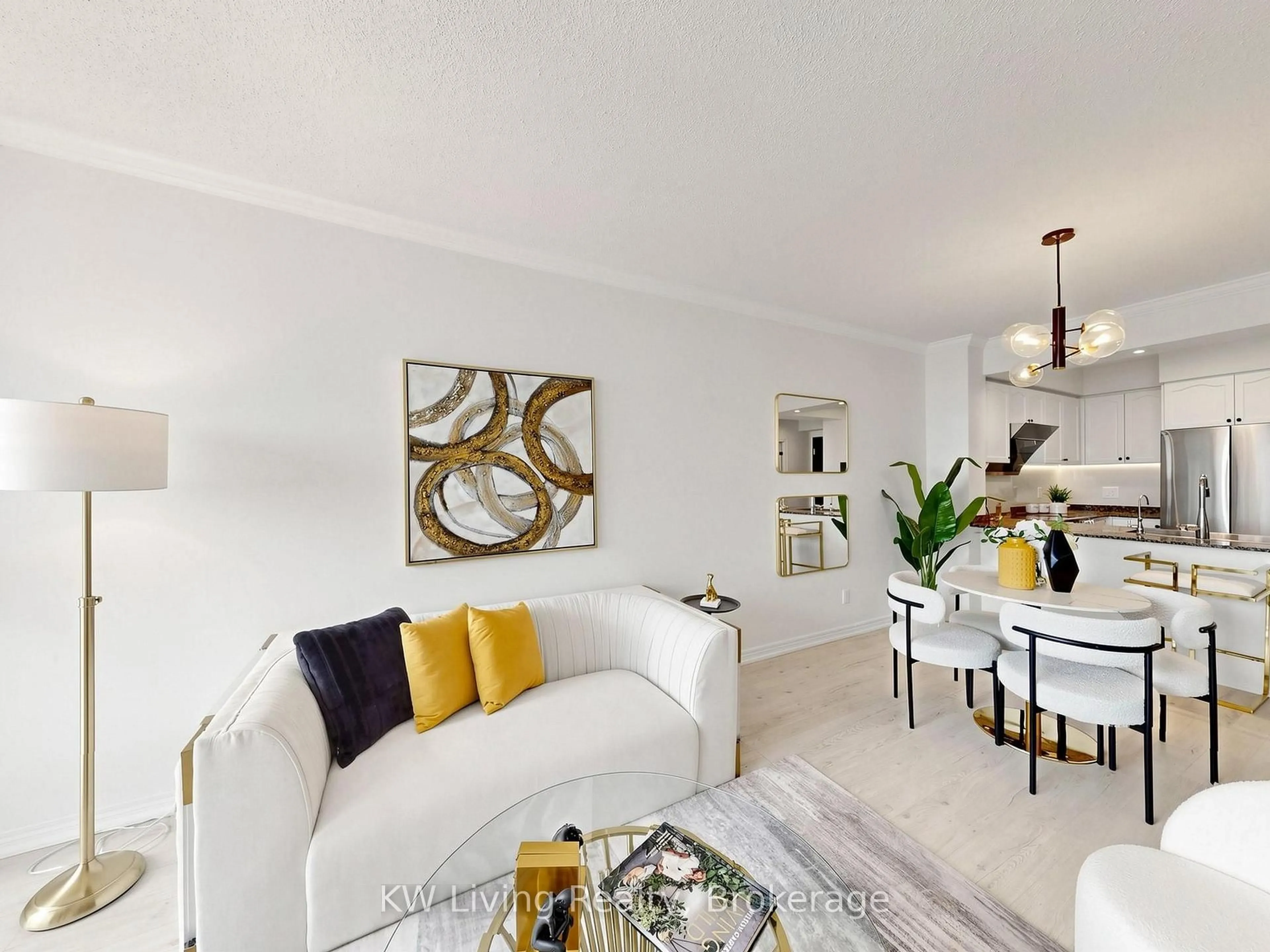 Living room with furniture, unknown for 100 Promenade Circ #1010, Vaughan Ontario L4J 7W7