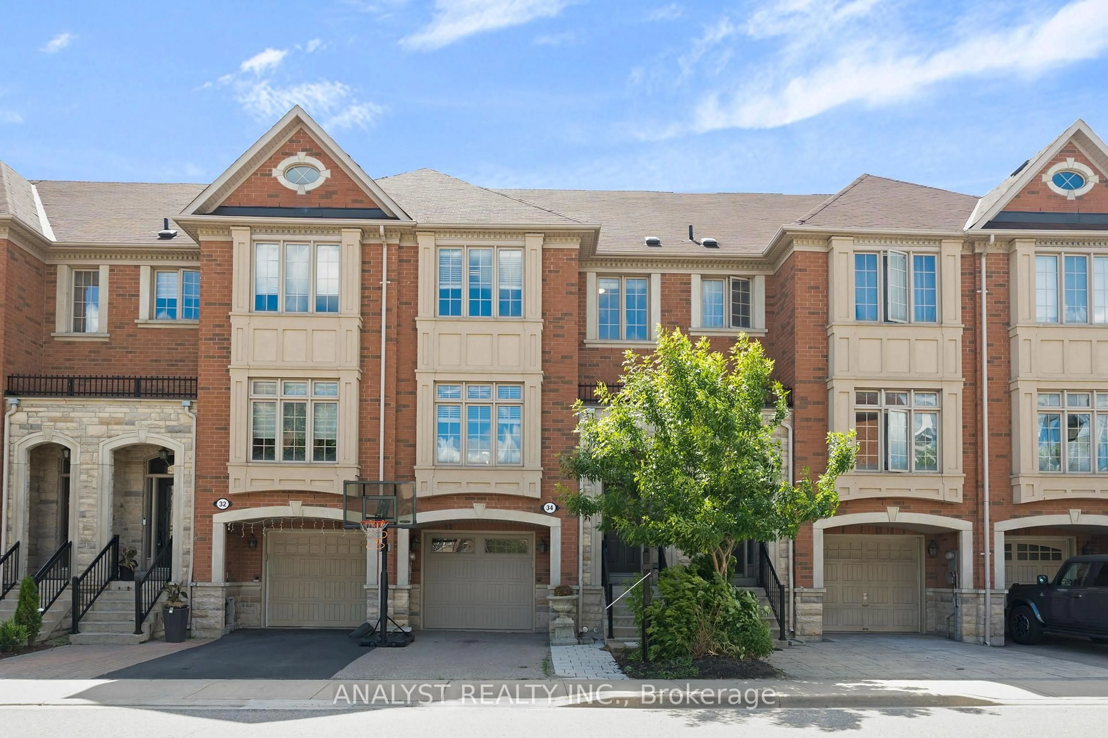 Home with brick exterior material, street for 34 George Bogg Rd, Vaughan Ontario L4L 0A3