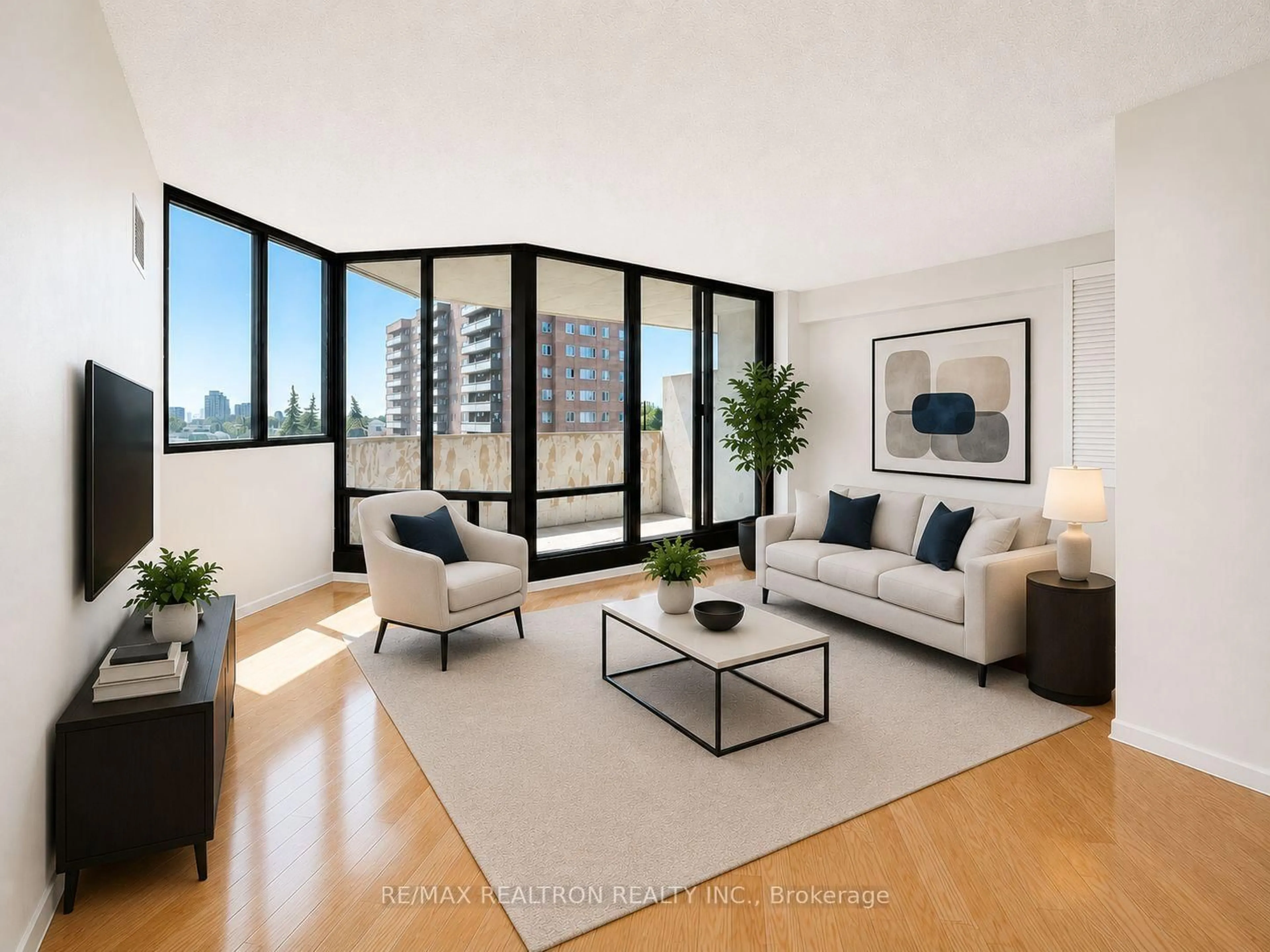 Living room with furniture, unknown for 40 Baif Blvd #506, Richmond Hill Ontario L4C 5M9