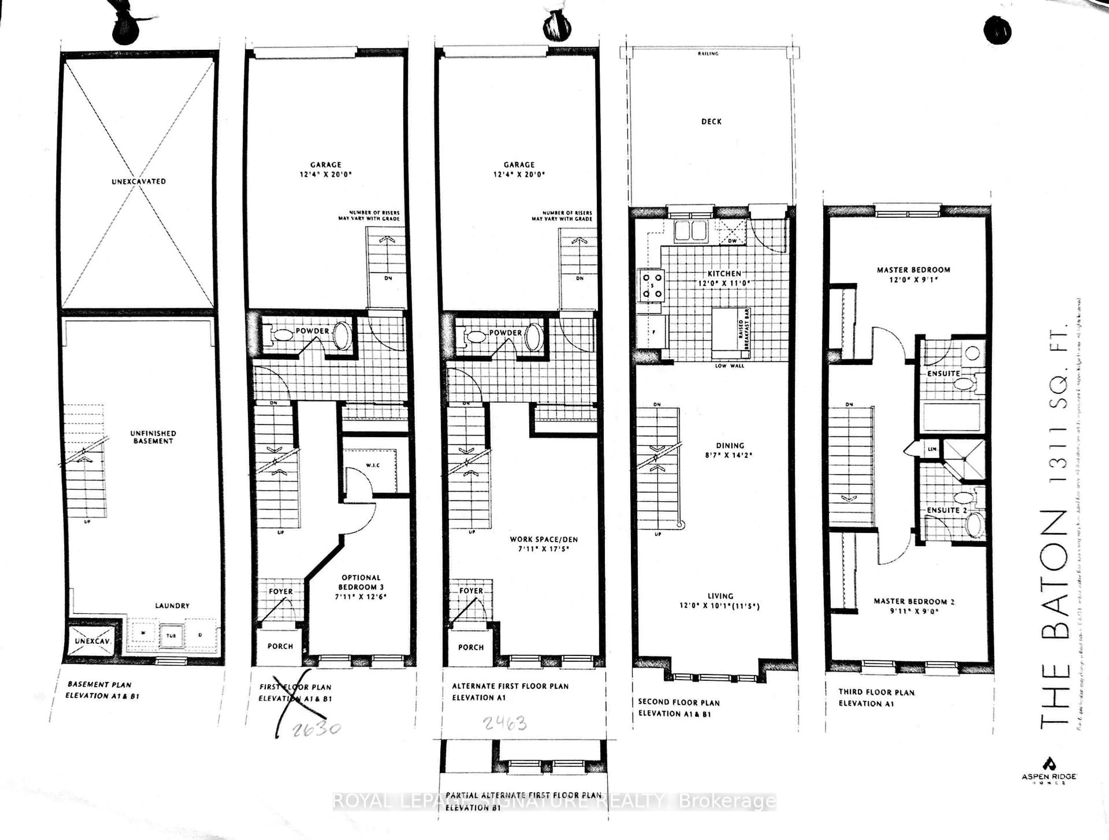 Floor plan for 2433 Bur Oak Ave, Markham Ontario L6B 1G3