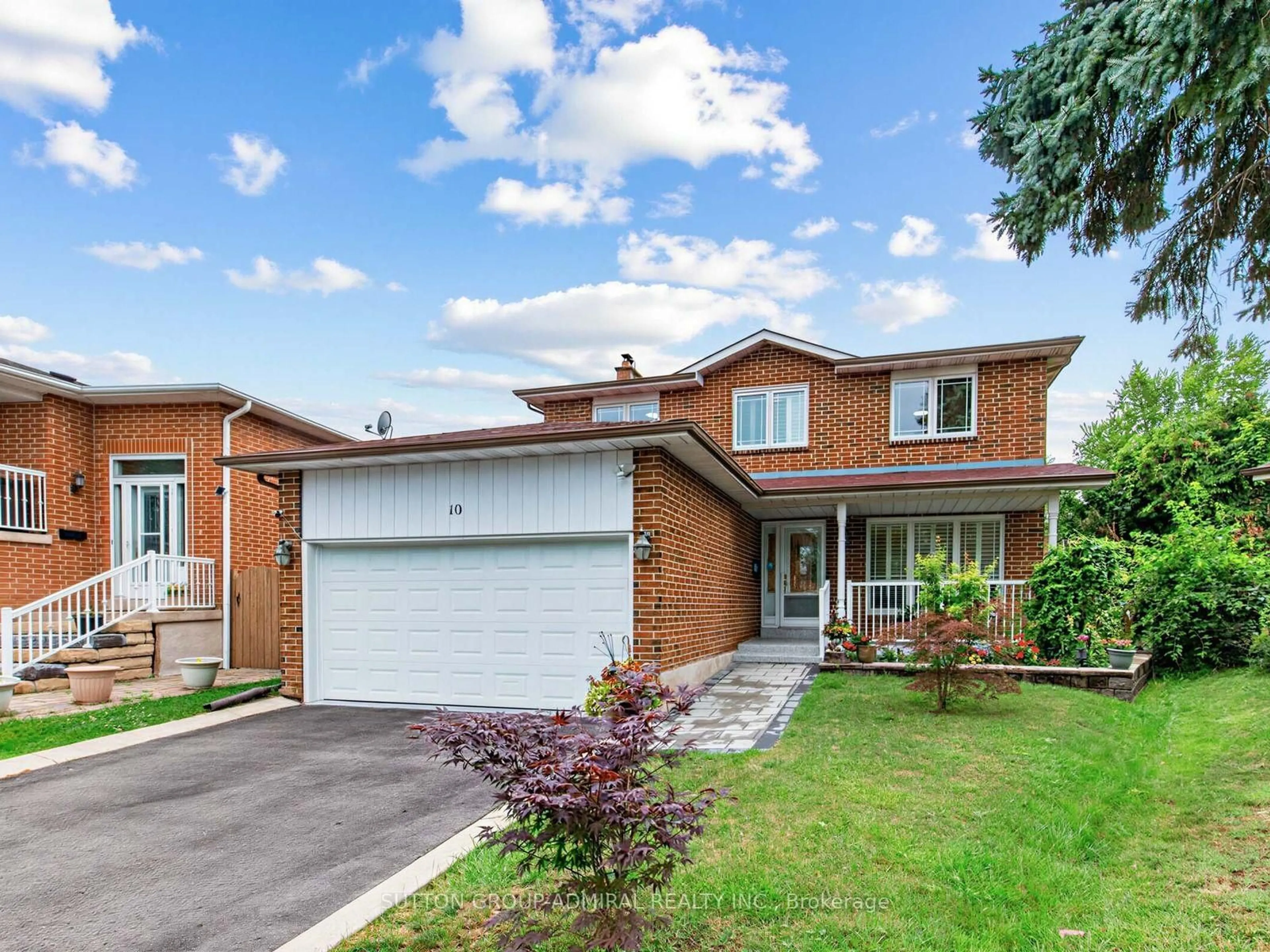 Home with brick exterior material, street for 10 Torino Pl, Vaughan Ontario L4K 2L4