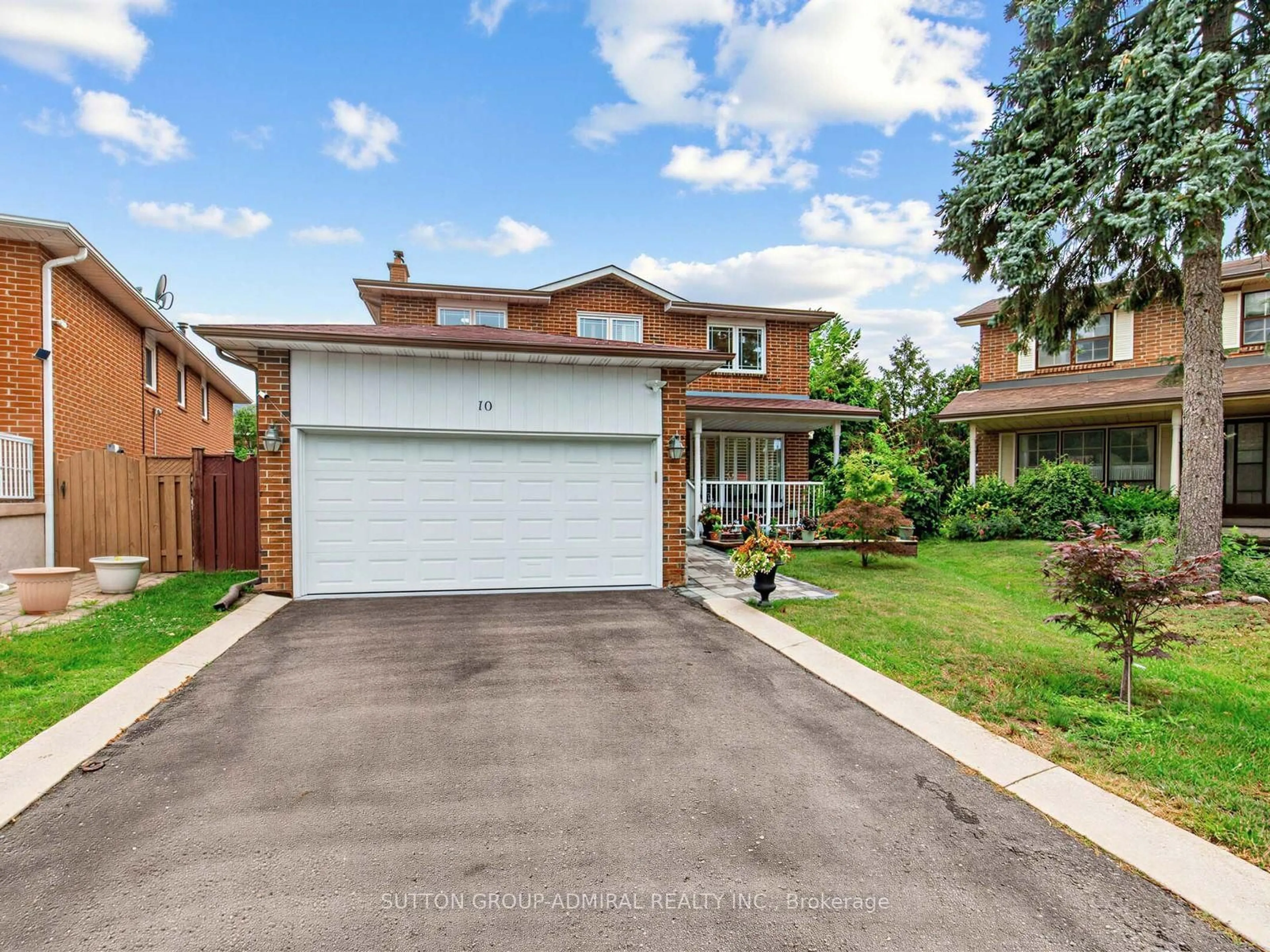 Home with brick exterior material, street for 10 Torino Pl, Vaughan Ontario L4K 2L4