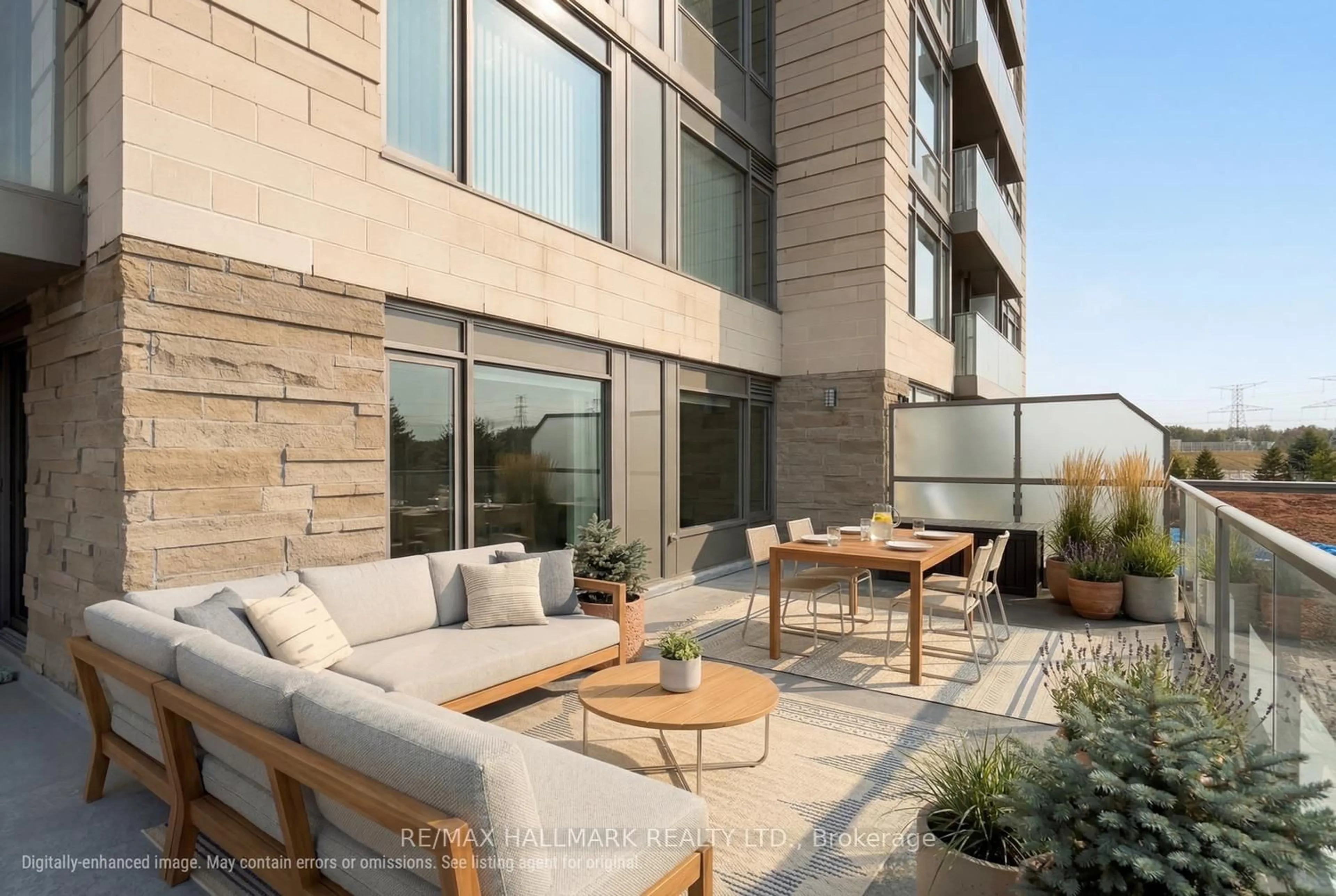 Patio, unknown for 253 South Park Rd #308, Markham Ontario L3T 0B4