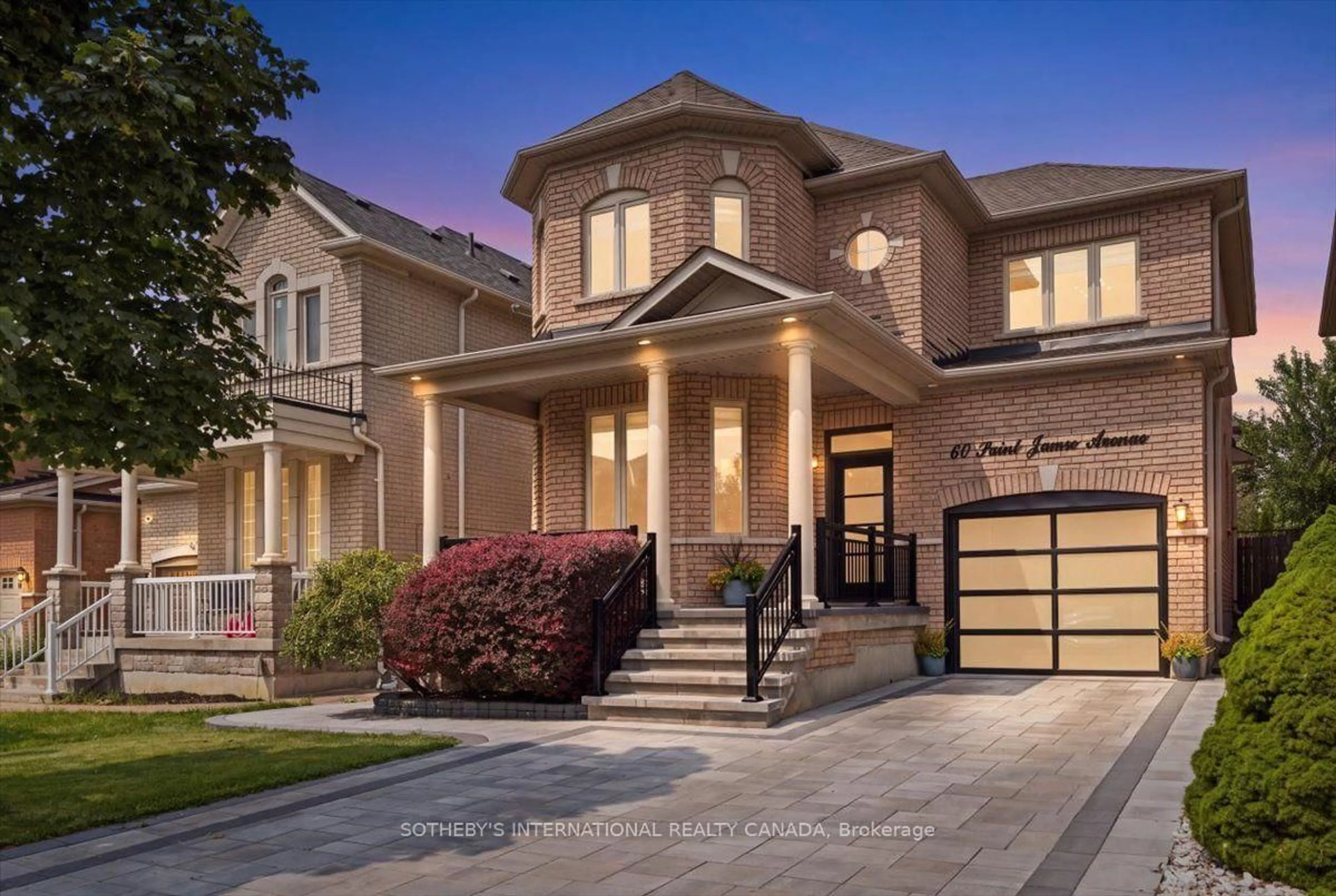 Home with brick exterior material, street for 60 Saint James Ave, Vaughan Ontario L4H 3E8
