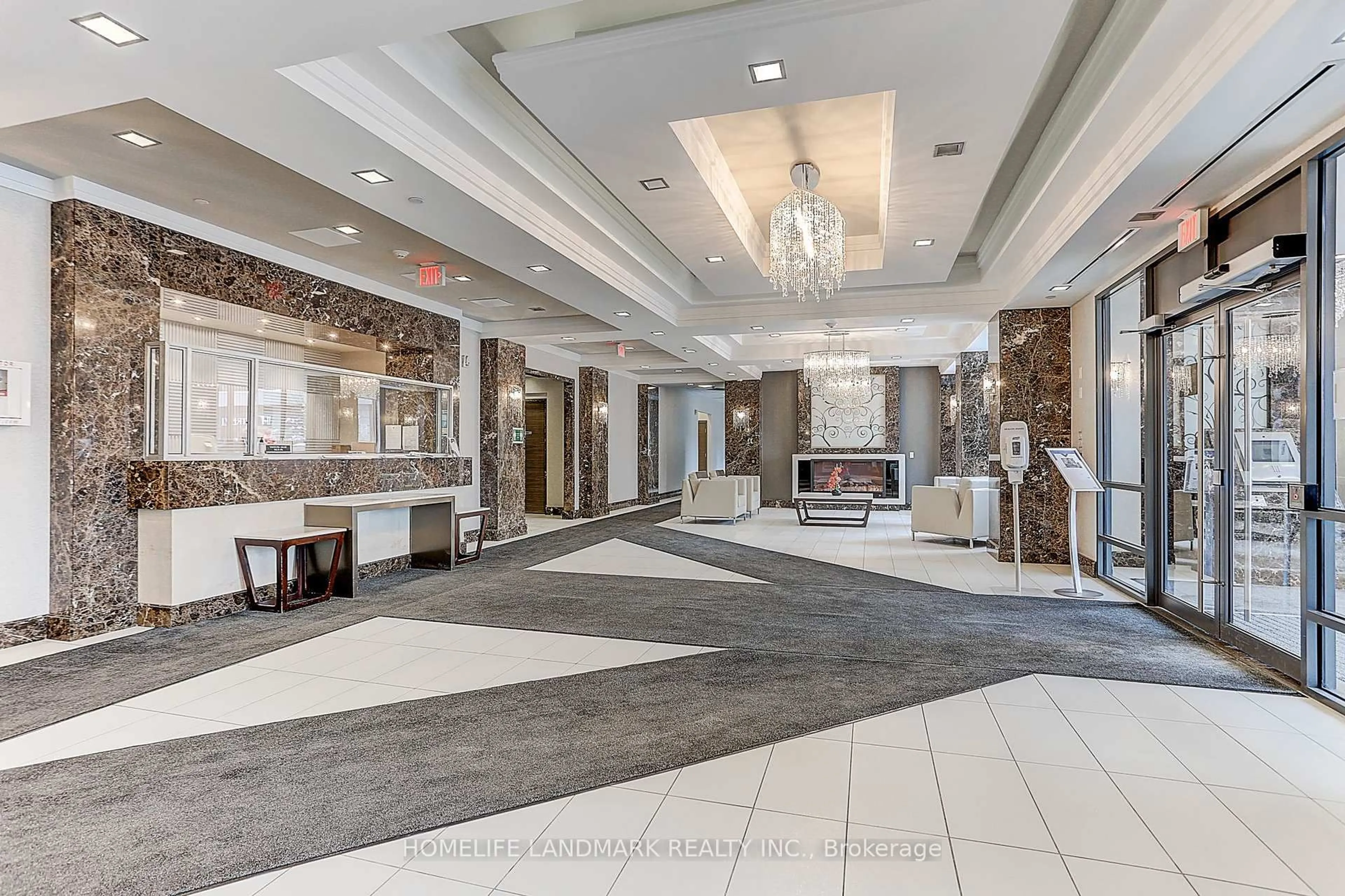 Lobby for 372 Highway 7 E Rd #1027, Richmond Hill Ontario L4B 0C6