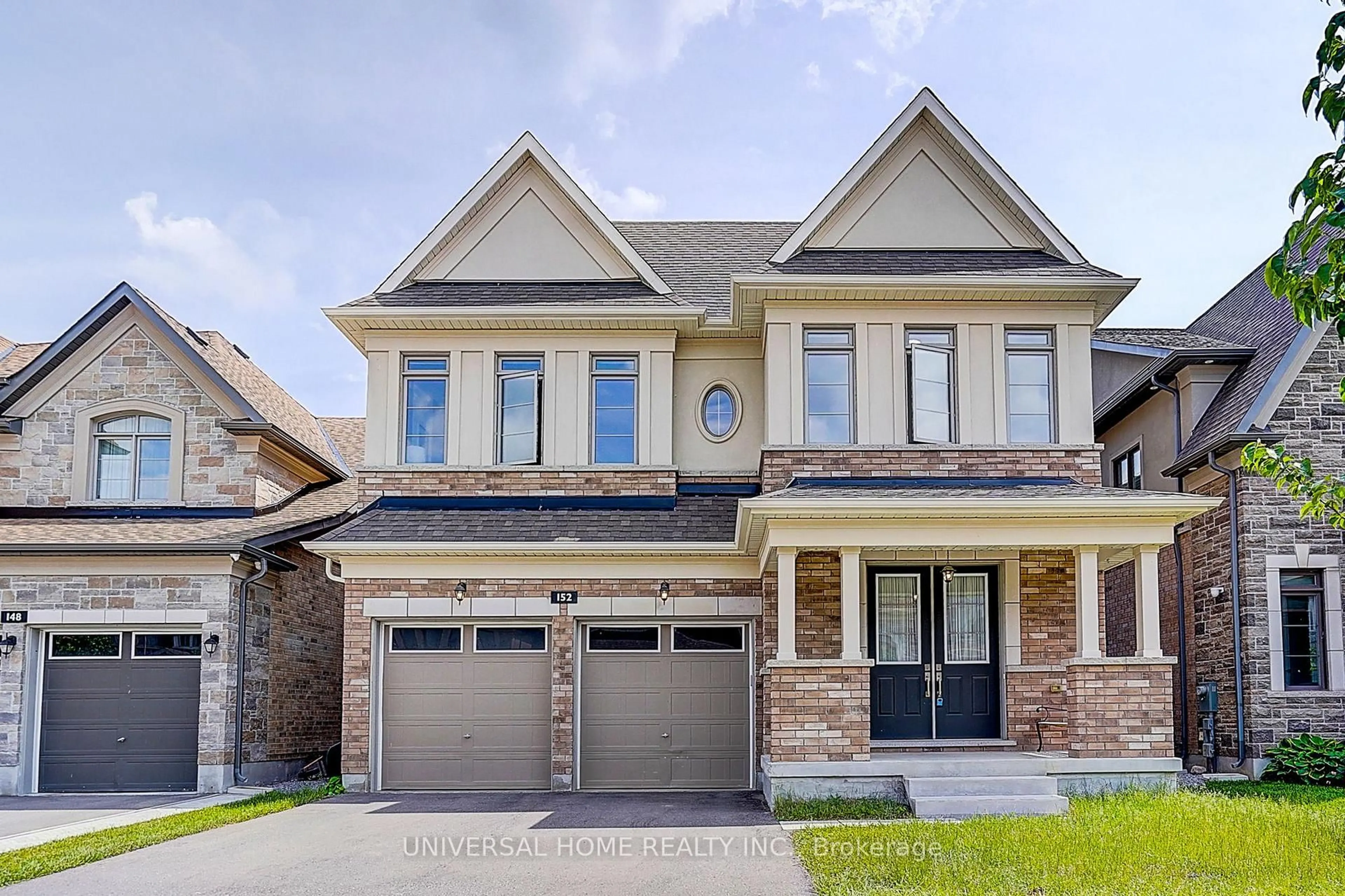 Home with brick exterior material, street for 152 Sikura Circ, Aurora Ontario L4G 3Z1