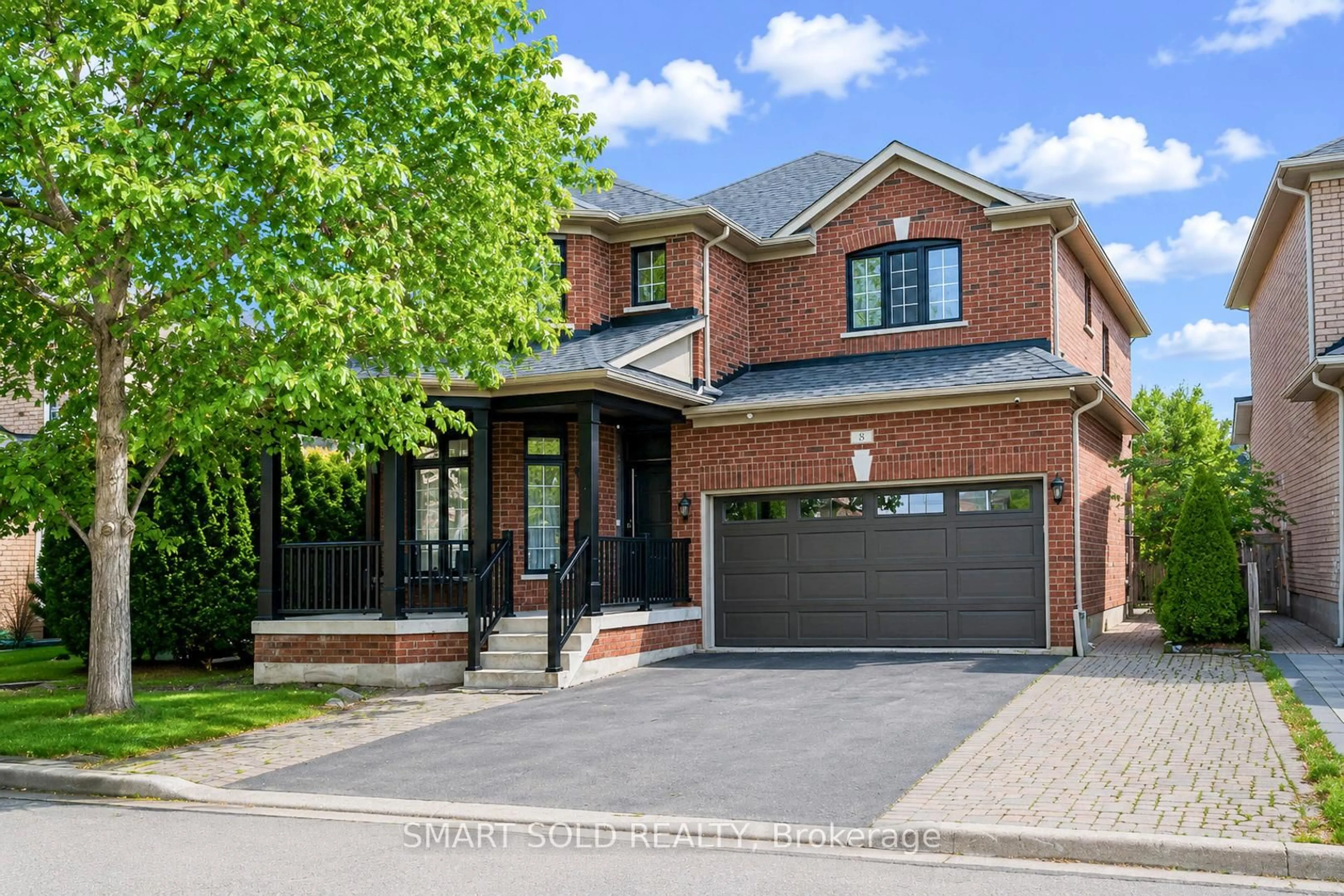 Home with brick exterior material, street for 8 Gordon Weeden Rd, Markham Ontario L6E 1Y5