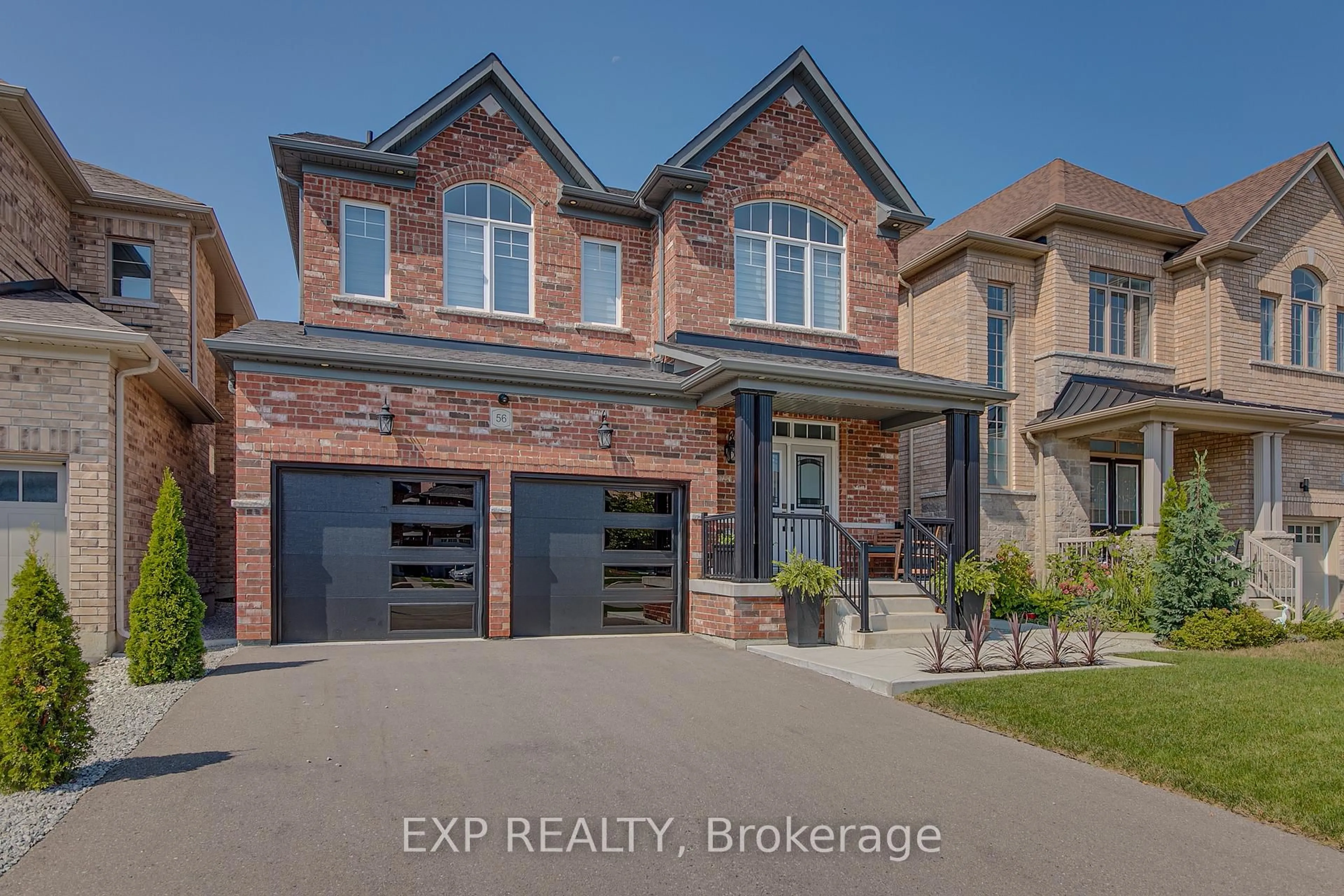 Home with brick exterior material, street for 56 Lewis Ave, Bradford West Gwillimbury Ontario L3Z 0X2