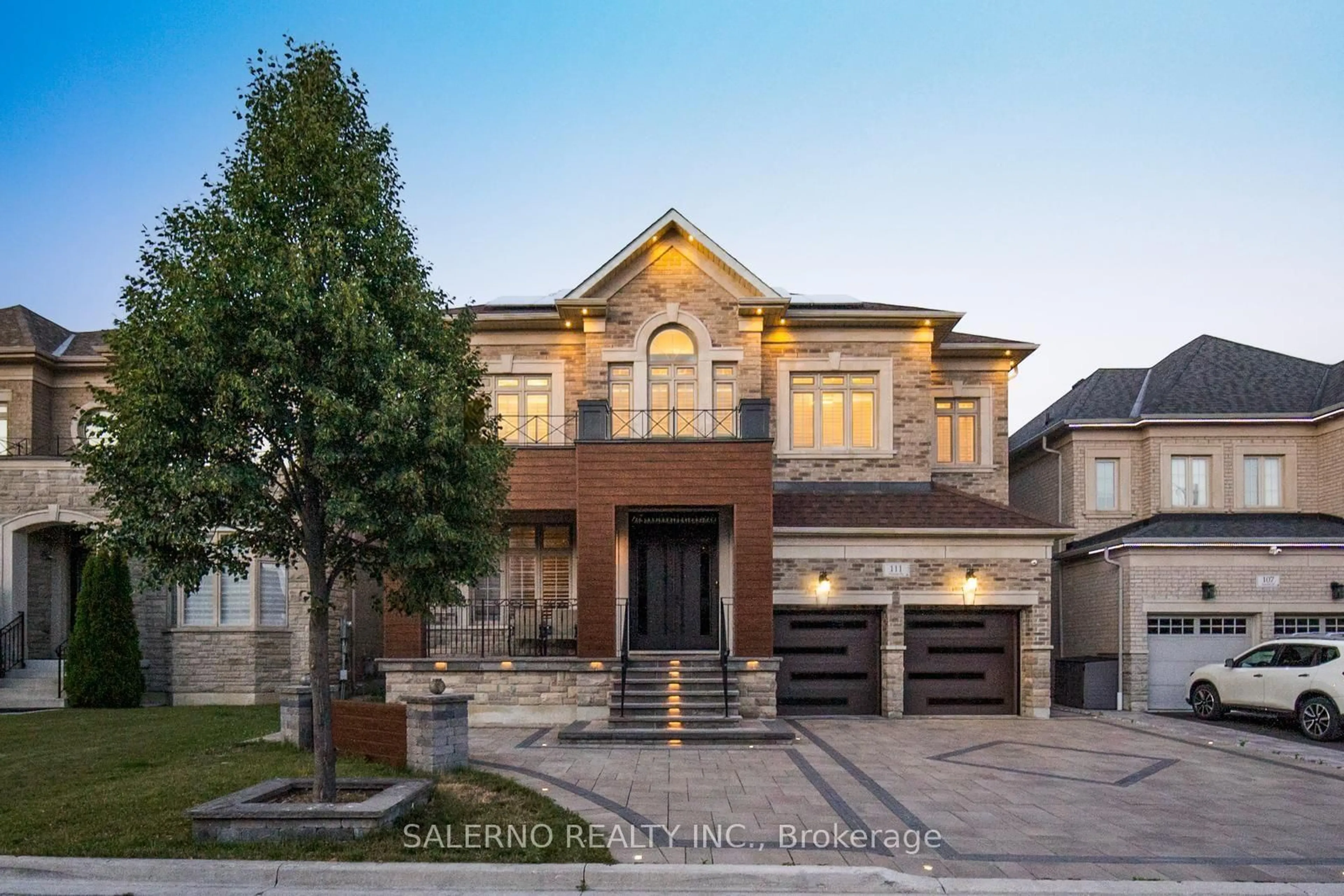 Home with brick exterior material, street for 111 Ironside Dr, Vaughan Ontario L4H 4C4