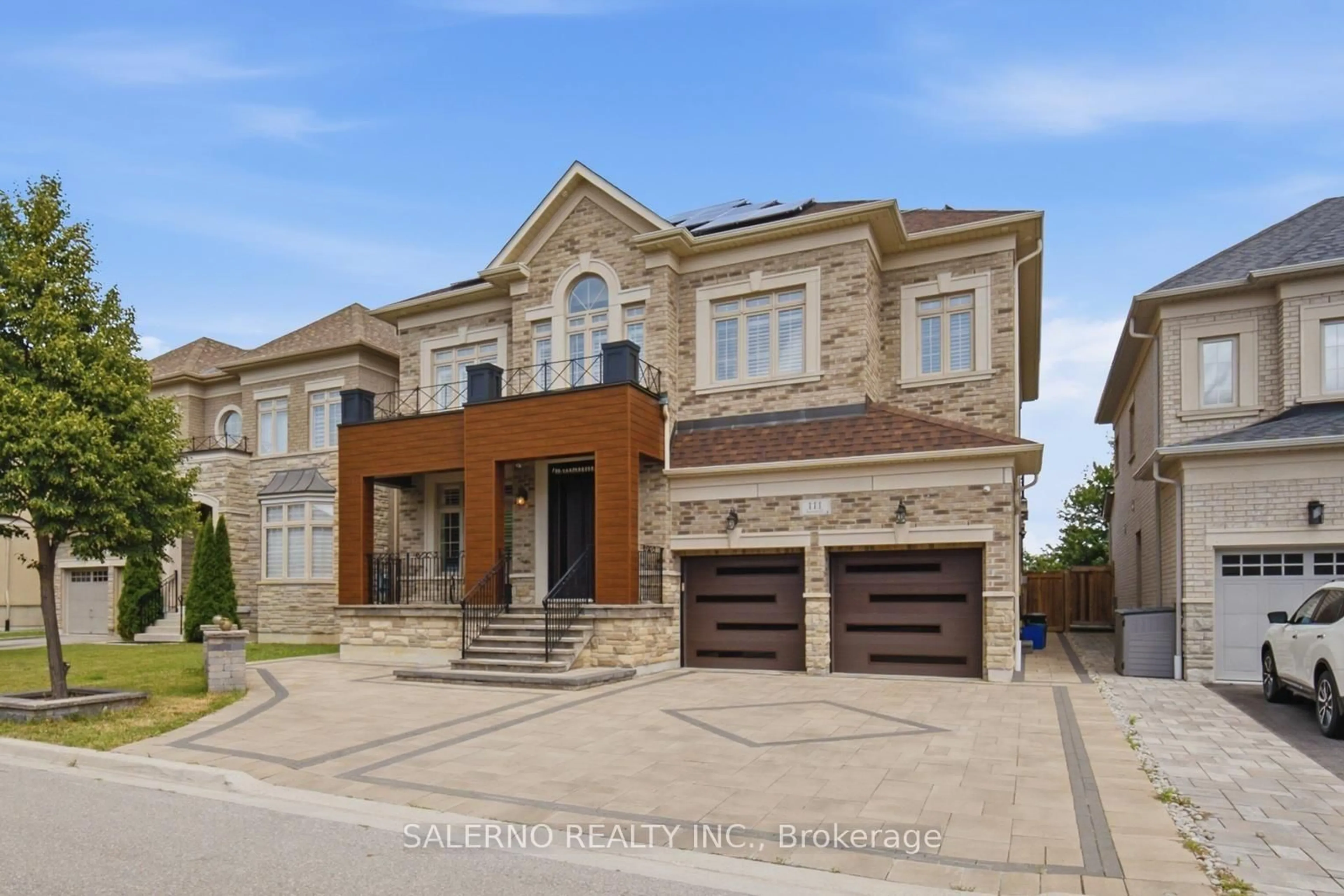 Home with brick exterior material, street for 111 Ironside Dr, Vaughan Ontario L4H 4C4