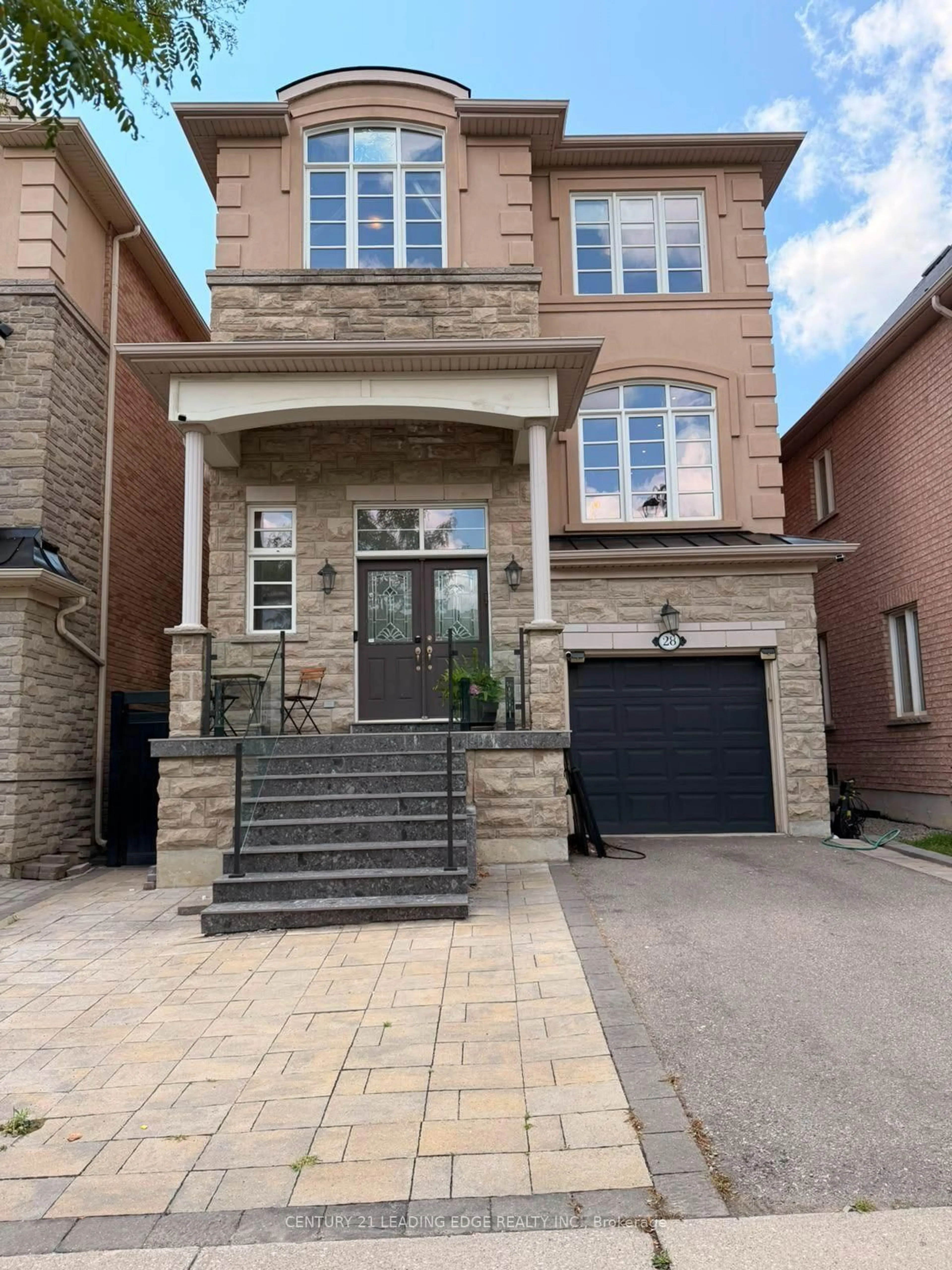 Home with brick exterior material, street for 28 Asner Ave, Vaughan Ontario L6A 0W6