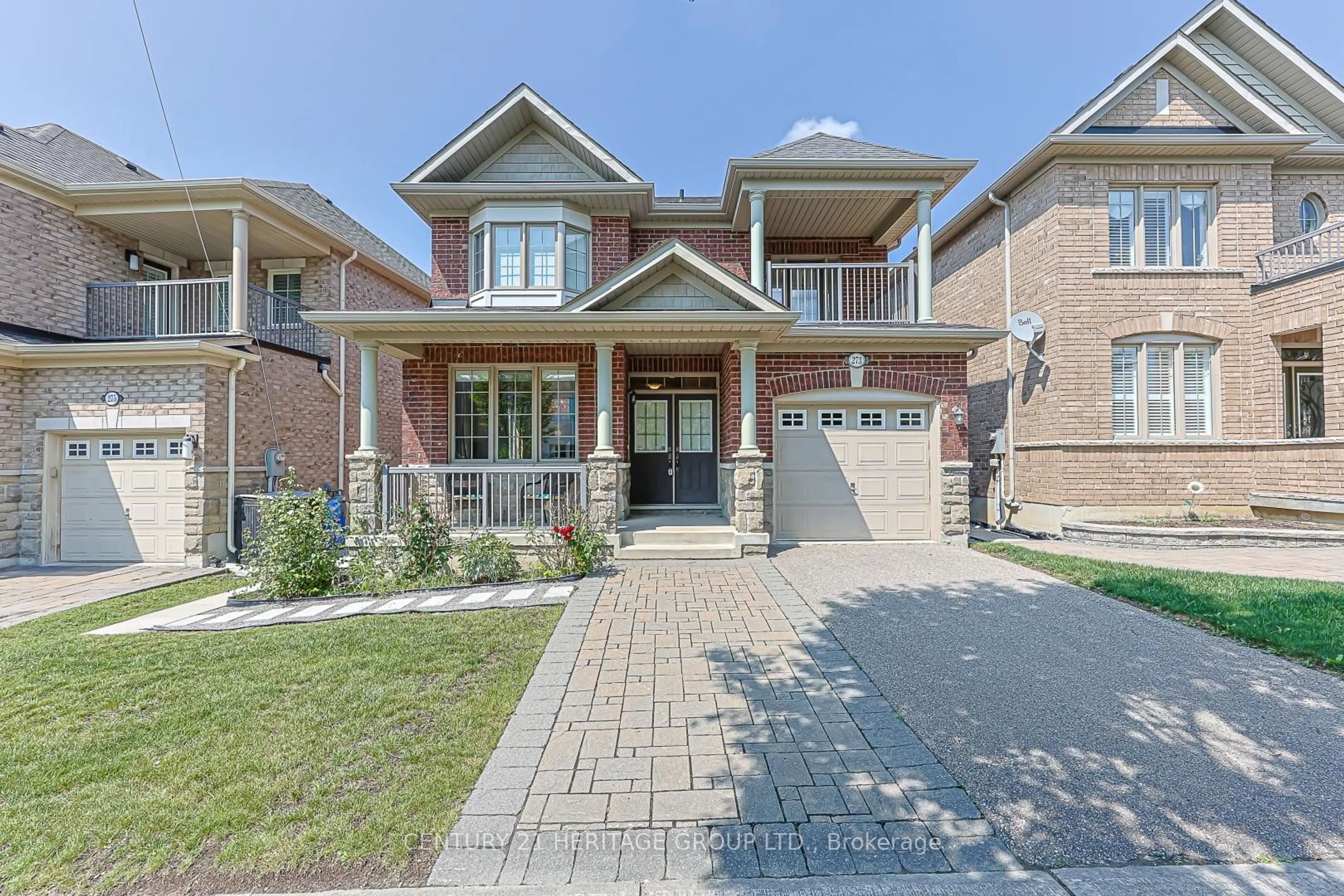 Home with brick exterior material, street for 273 Alfred Paterson Dr, Markham Ontario L6E 0K5