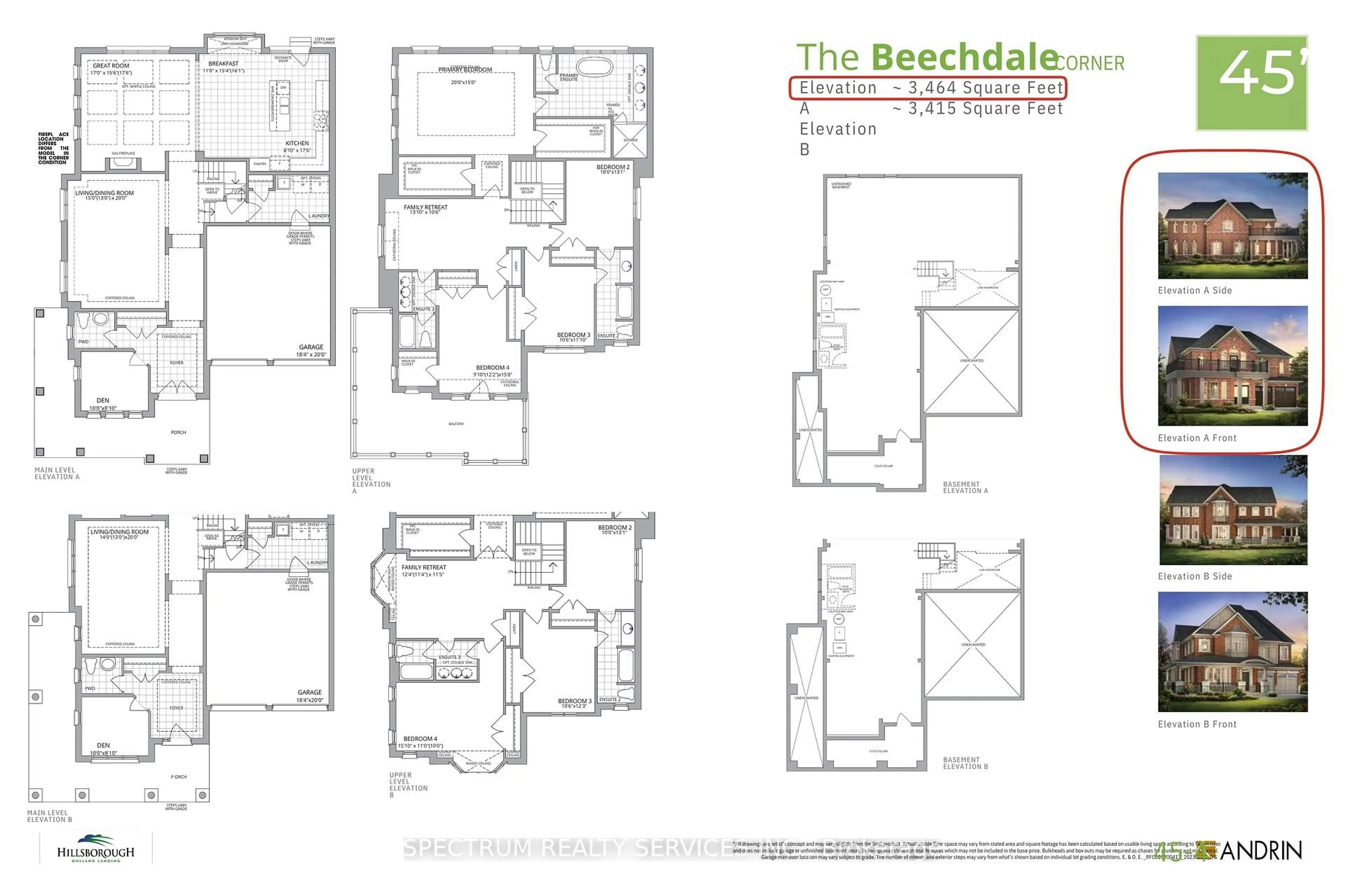 Floor plan for 58 Crimson King Way, East Gwillimbury Ontario L9N 0W9