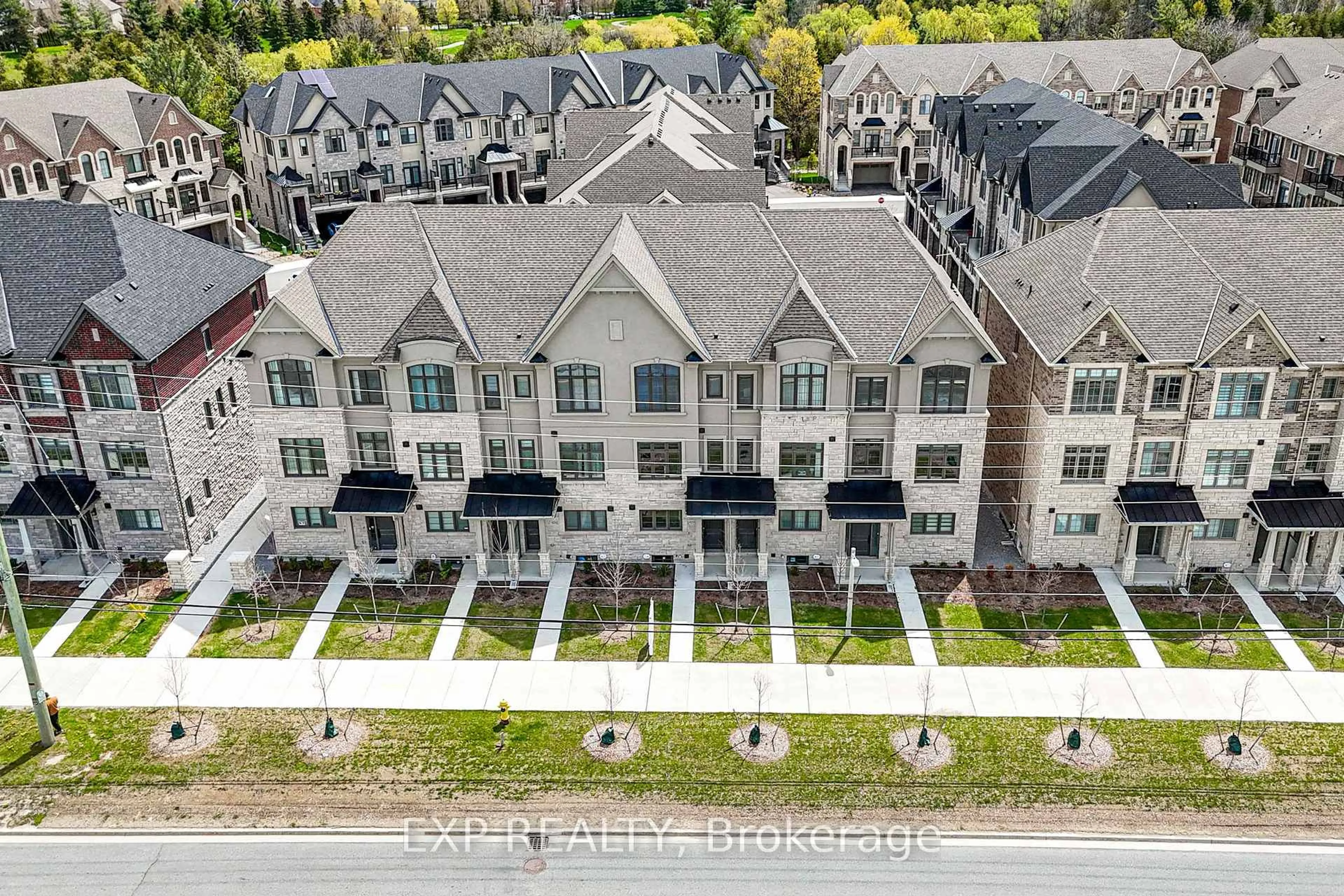 A pic from outside/outdoor area/front of a property/back of a property/a pic from drone, unknown for 4259 Major Mackenzie Dr, Markham Ontario L6C 3L5