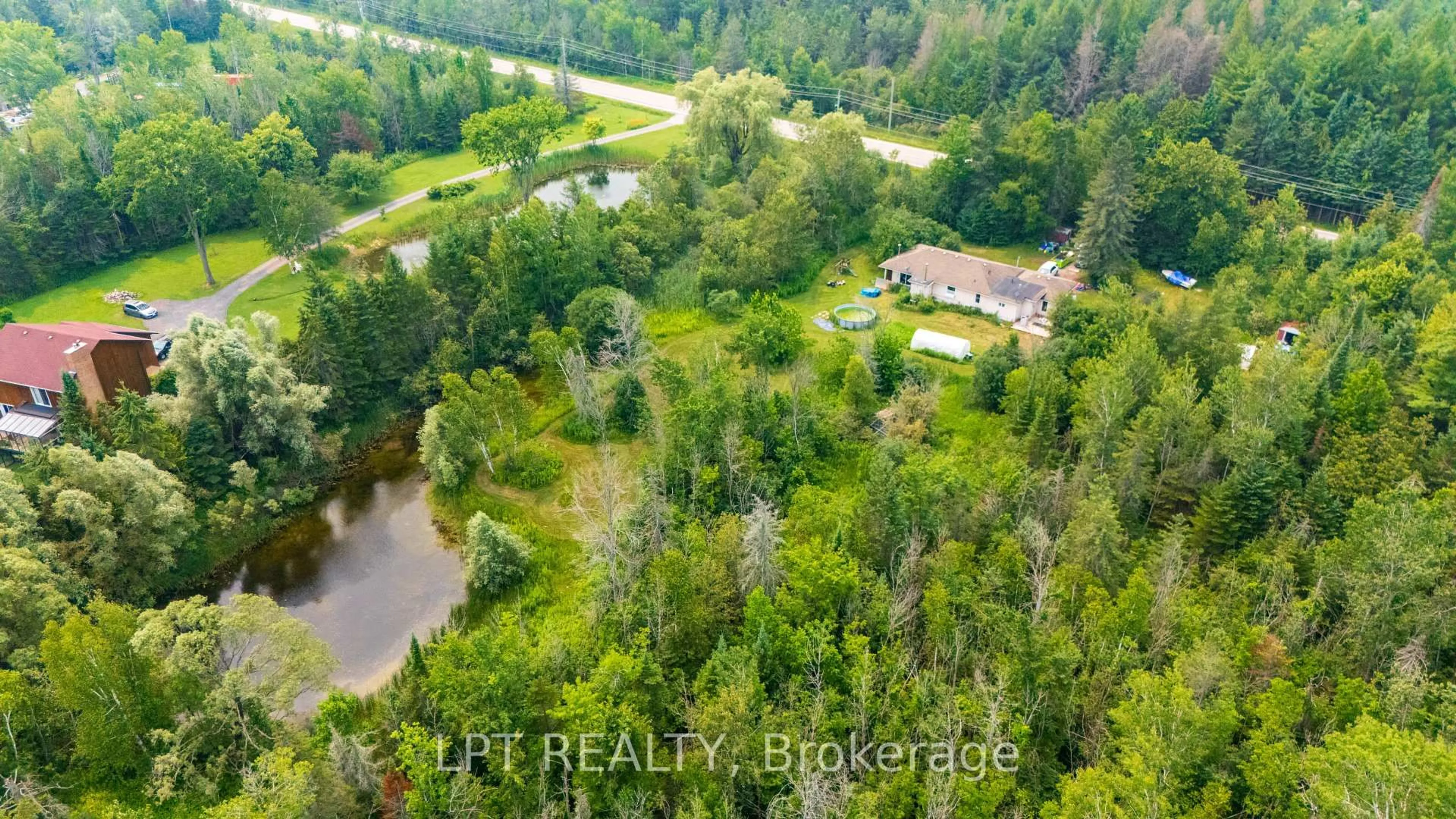 A pic from outside/outdoor area/front of a property/back of a property/a pic from drone, water/lake/river/ocean view for 23983 Weirs Sdrd, Georgina Ontario L0E 1N0