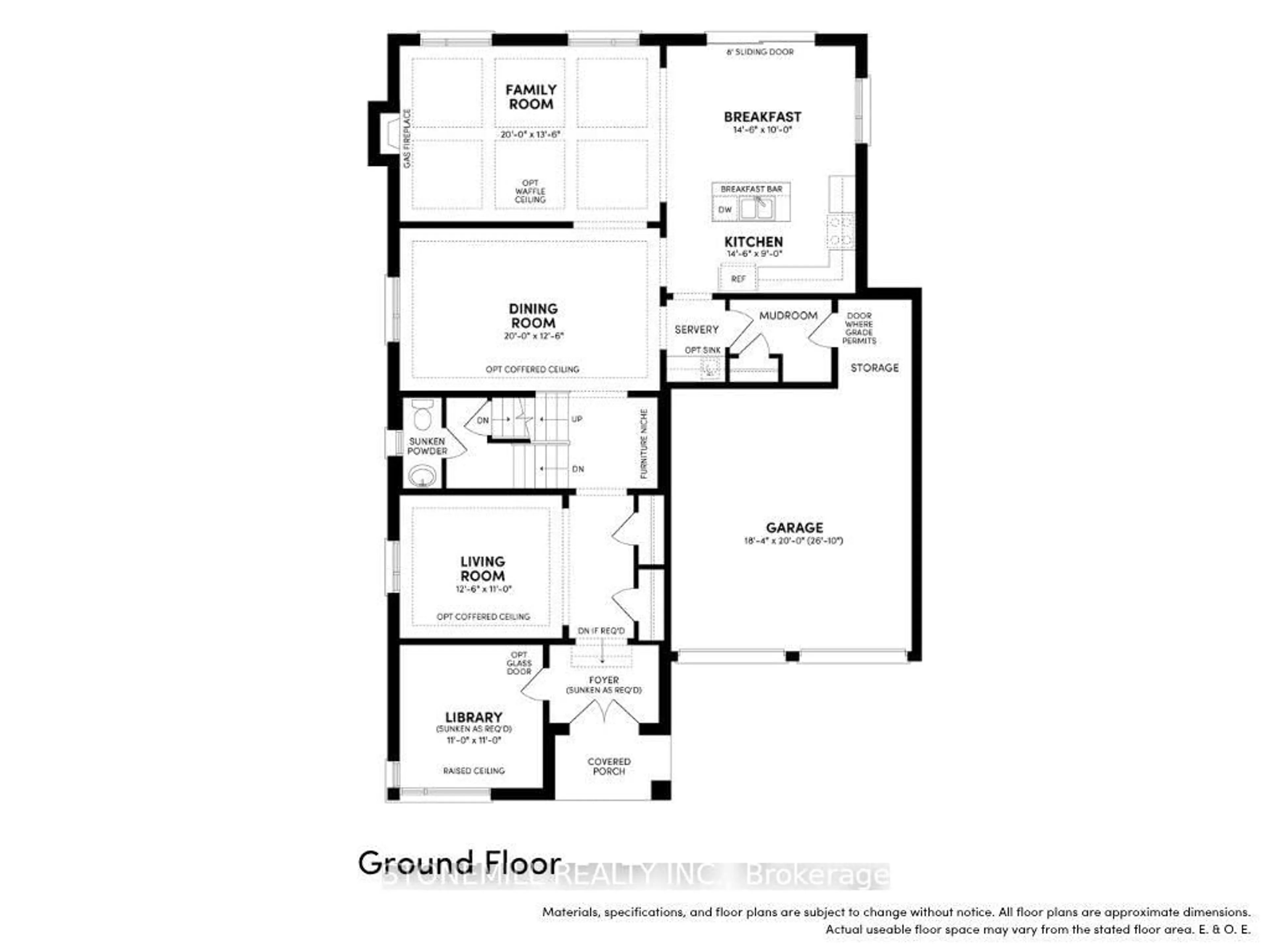 Floor plan for 54 Henderson St, Essa Ontario L3W 0A9