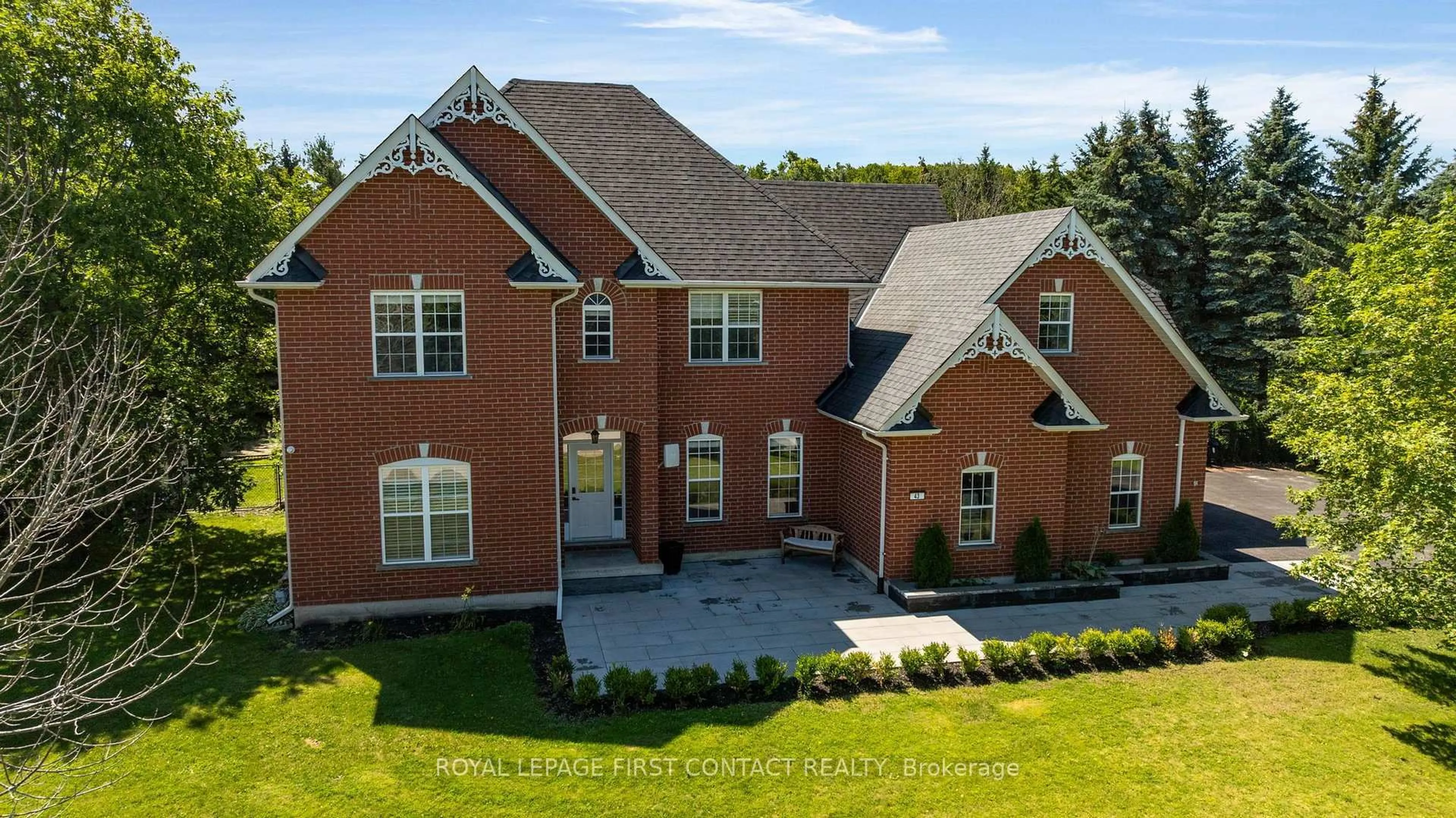 Home with brick exterior material, unknown for 43 Vanderpost Cres, Essa Ontario L0L 2N0