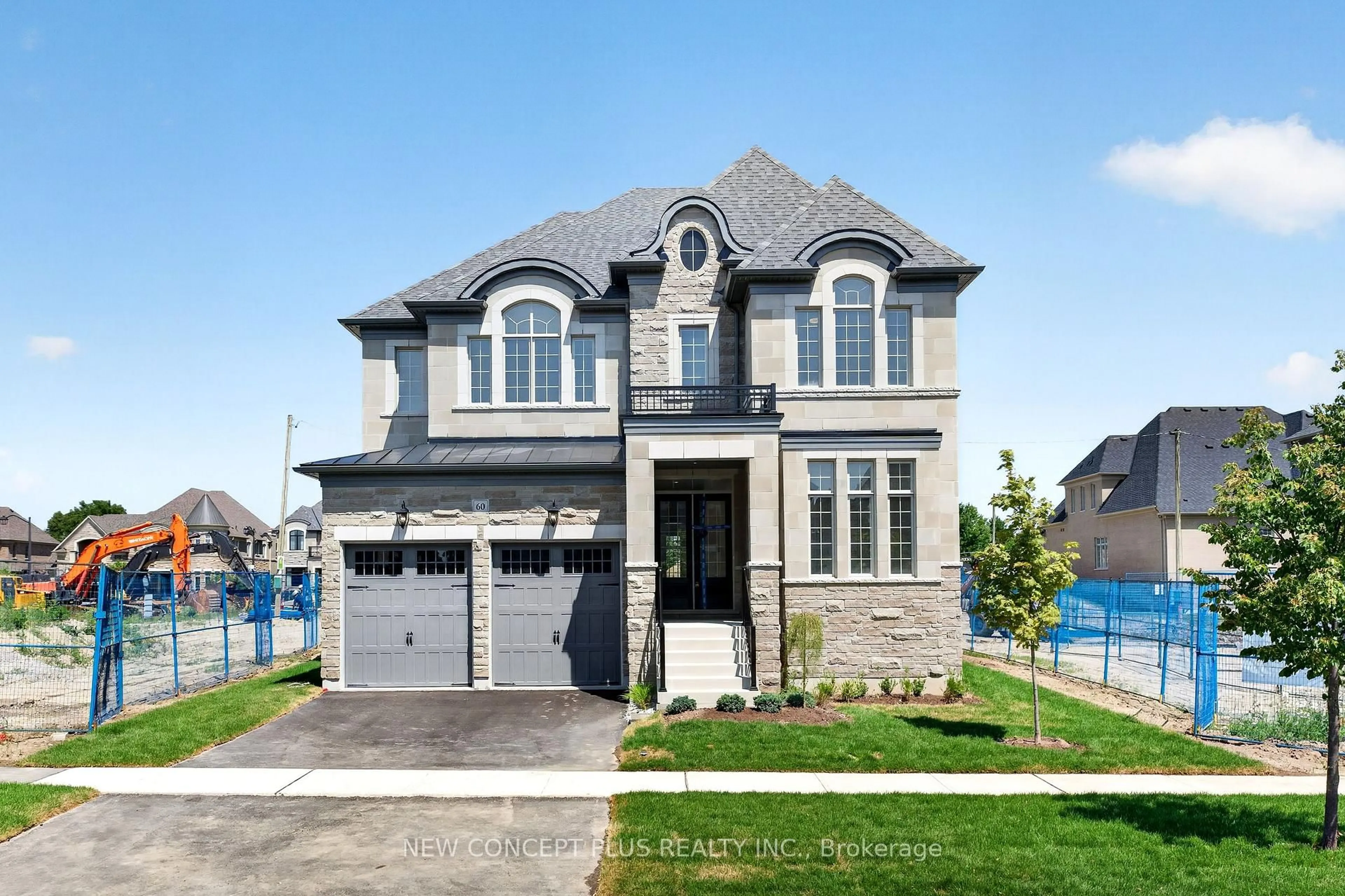 Home with brick exterior material, street for 60 Oliver Emmerson Ave, King Ontario L7B 0N9